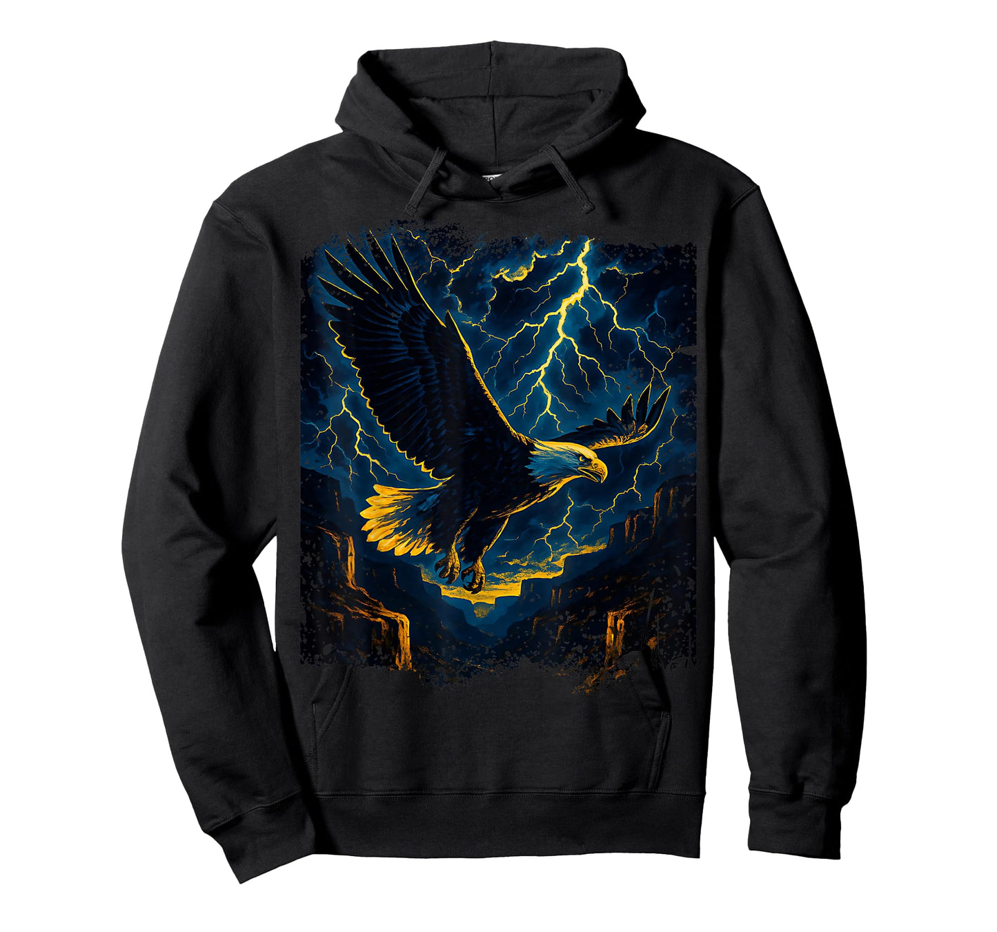 Eagle Flying Over Canyon for Men Women & Kids T-Shirt