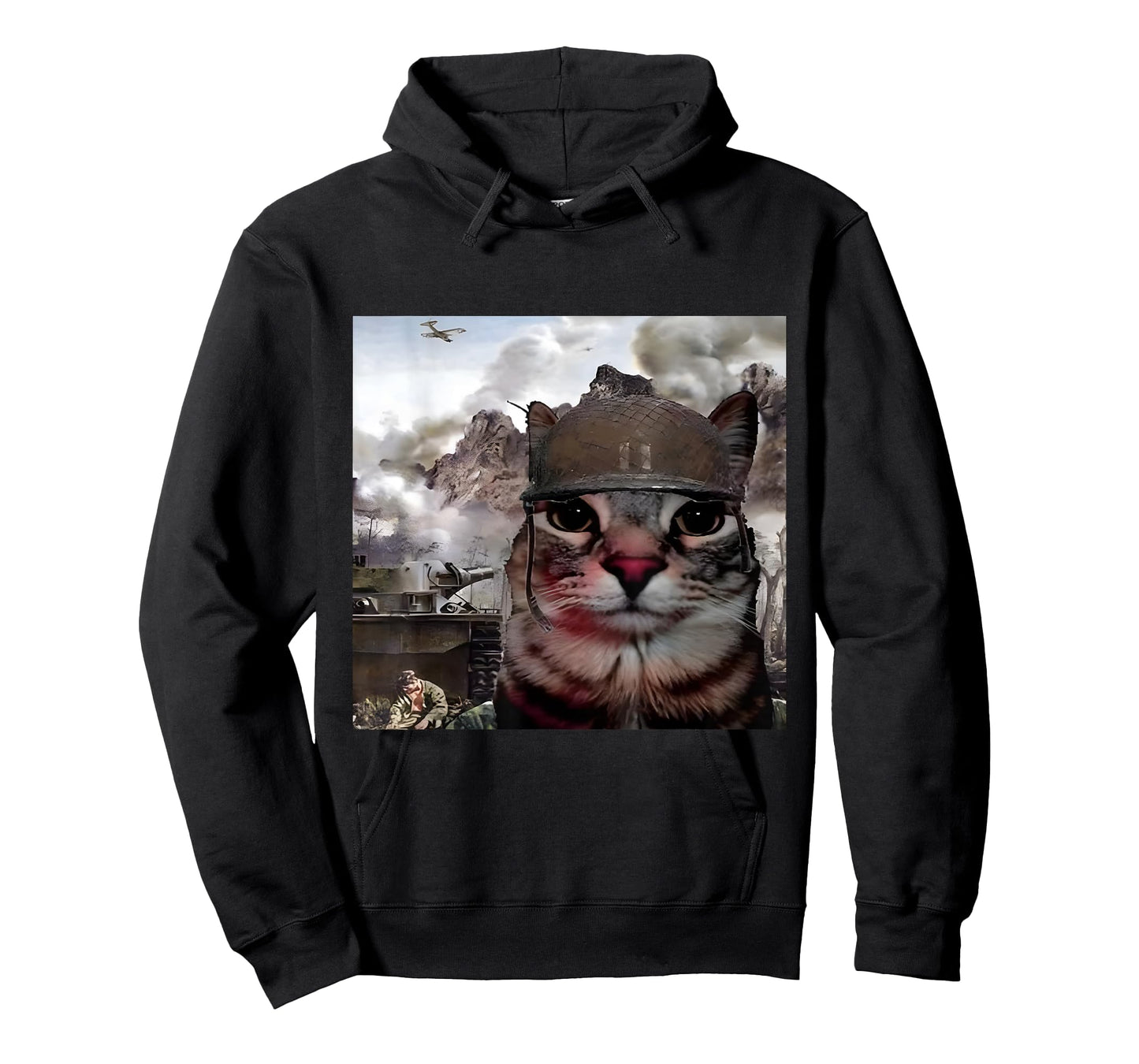 Thousand Yard Stare Cat T-Shirt