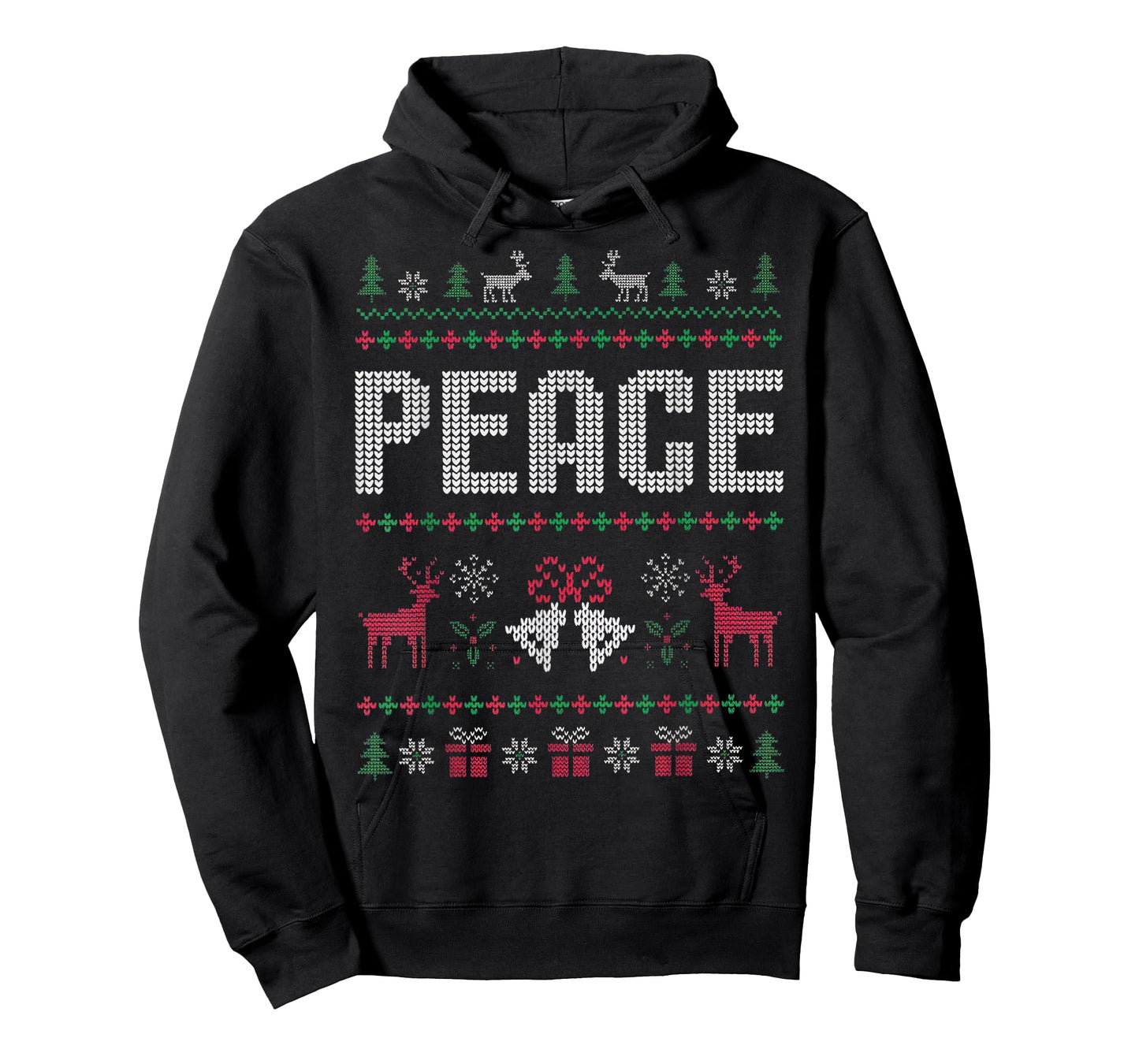 I Come in Peace Couple Matching Ugly Christmas Sweater T-Shirt