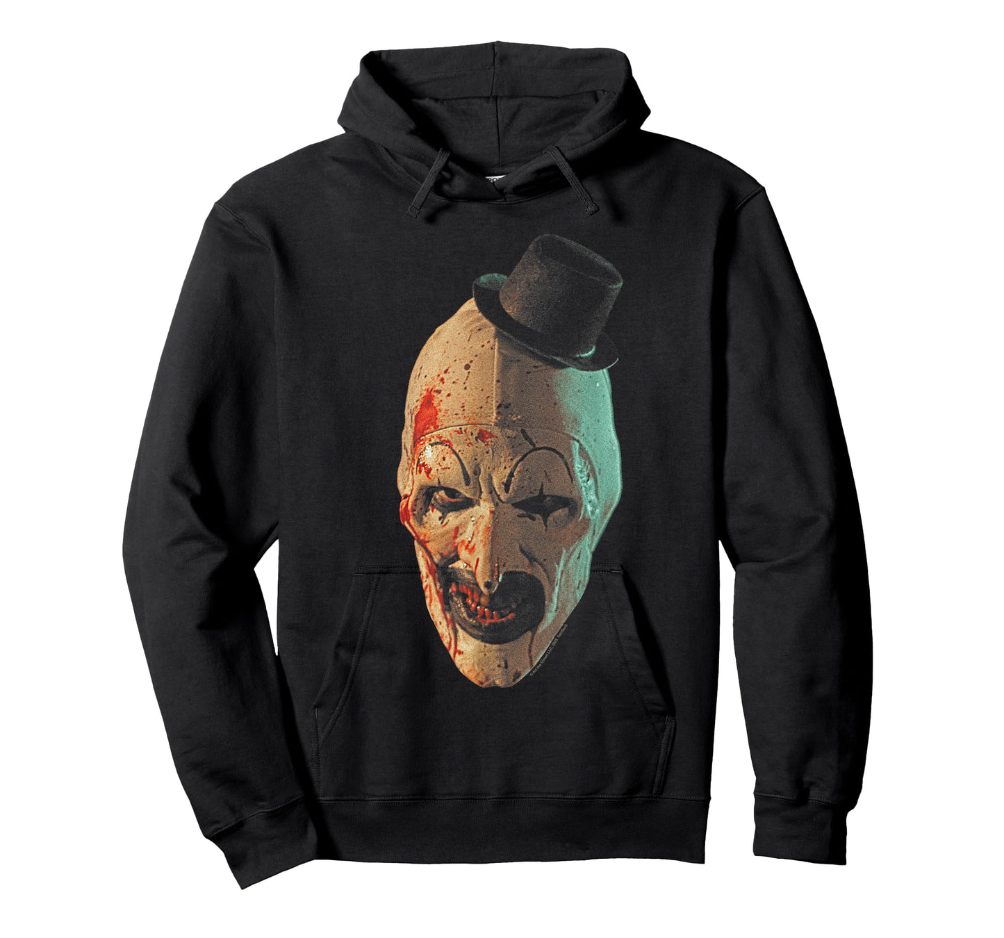 Terrifier Art The Clown Oversized Portrait Horror Movie T-Shirt