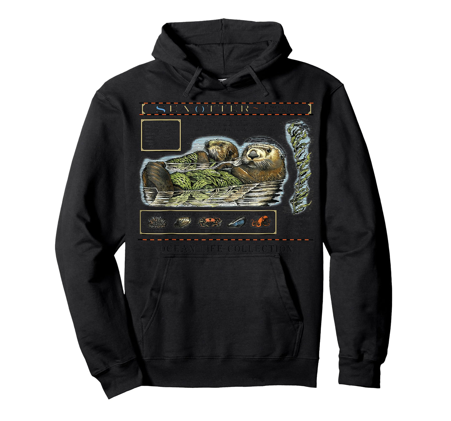 Sea Otter Monterey California 90's Aquarium Lover T-Shirt