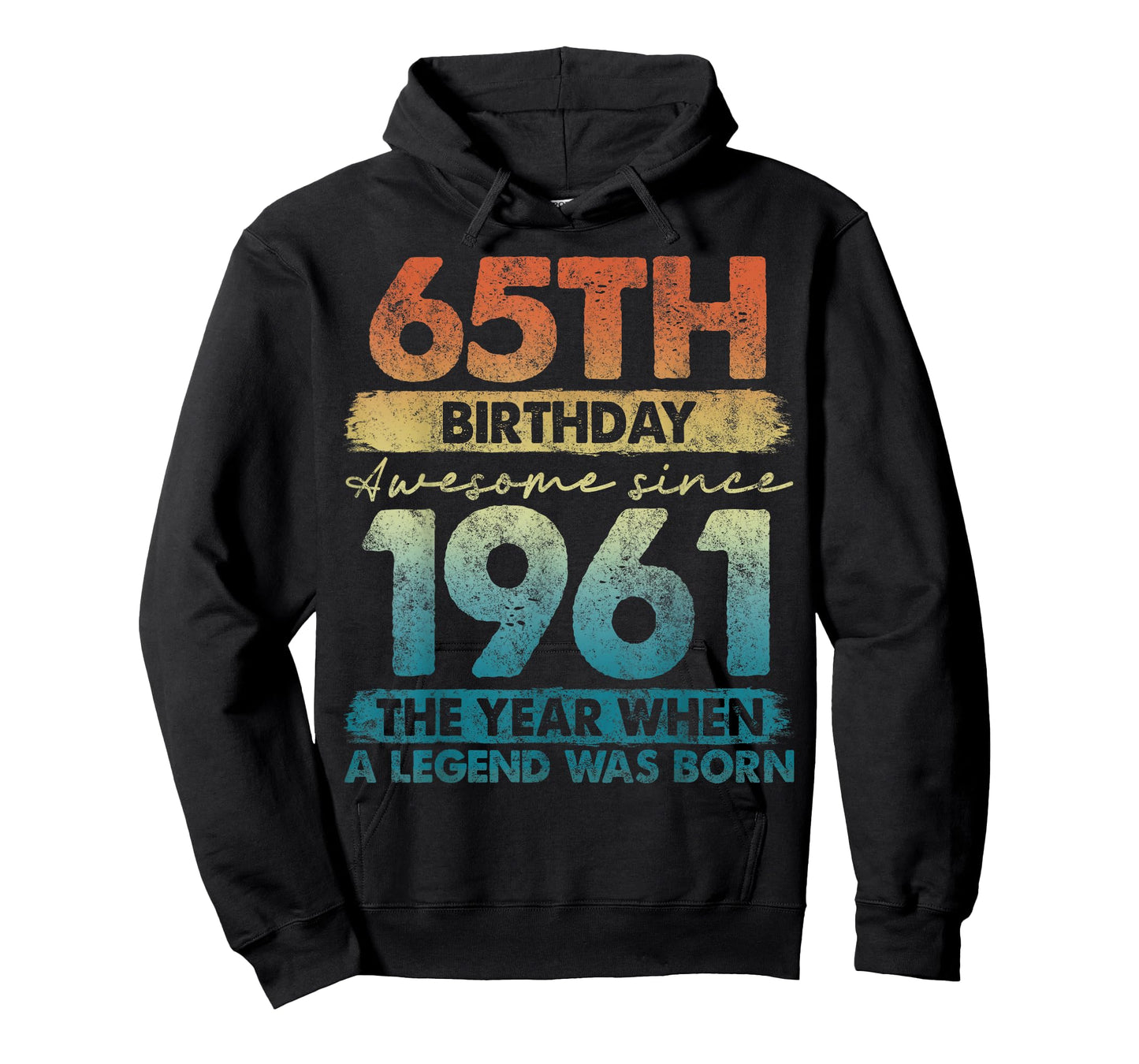 65 Year Old Gifts Vintage 1961 Limited Edition 65th Birthday T-Shirt