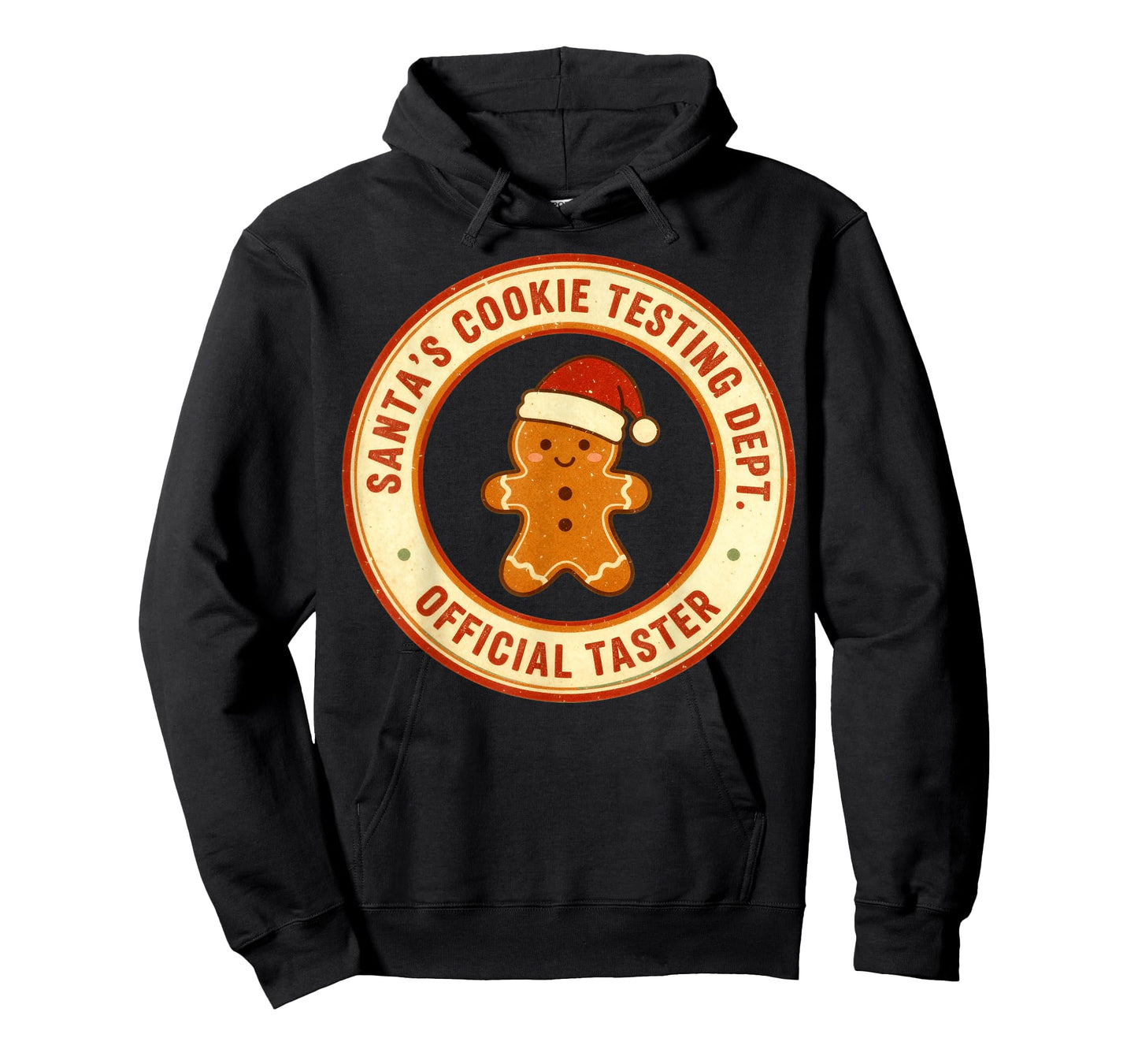 Santa Cookie Testing Department Holiday Baking Fun Christmas T-Shirt