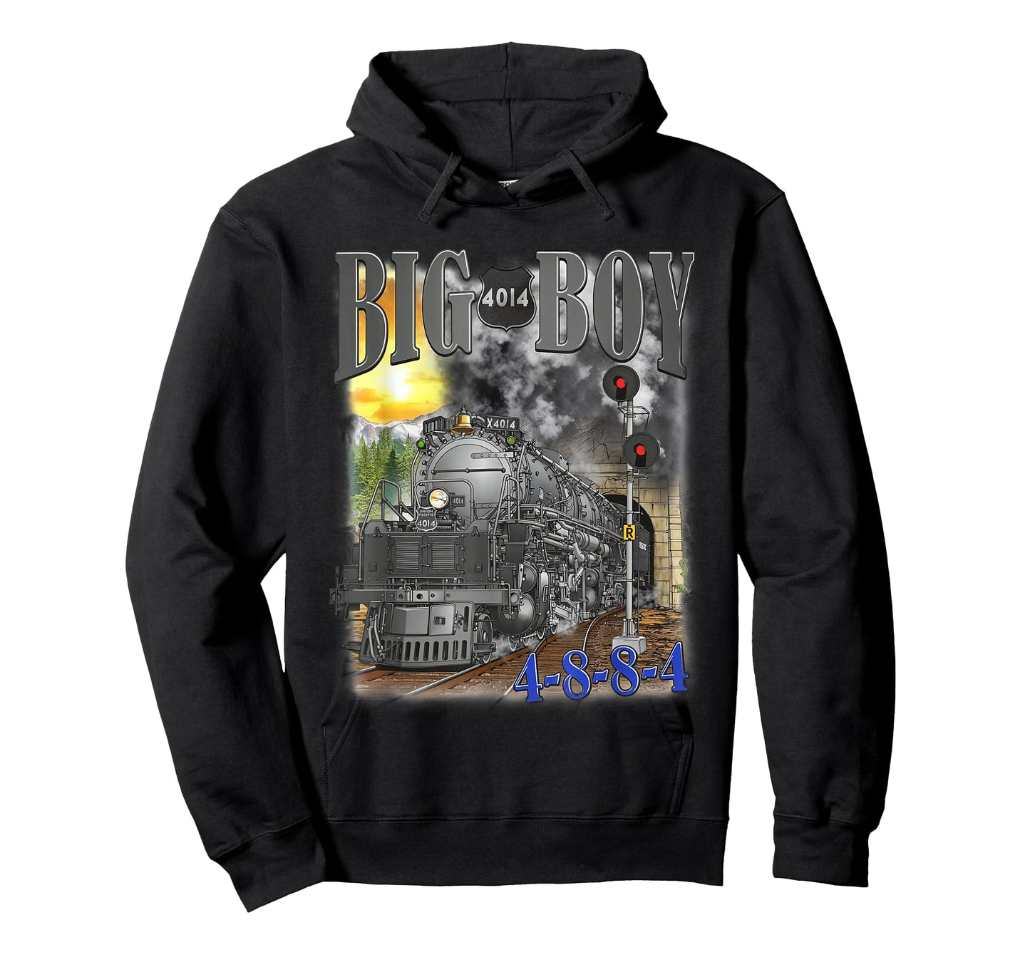 Big Boy 4014 Steam Locomotive Vintage Railroad Train Engine T-Shirt