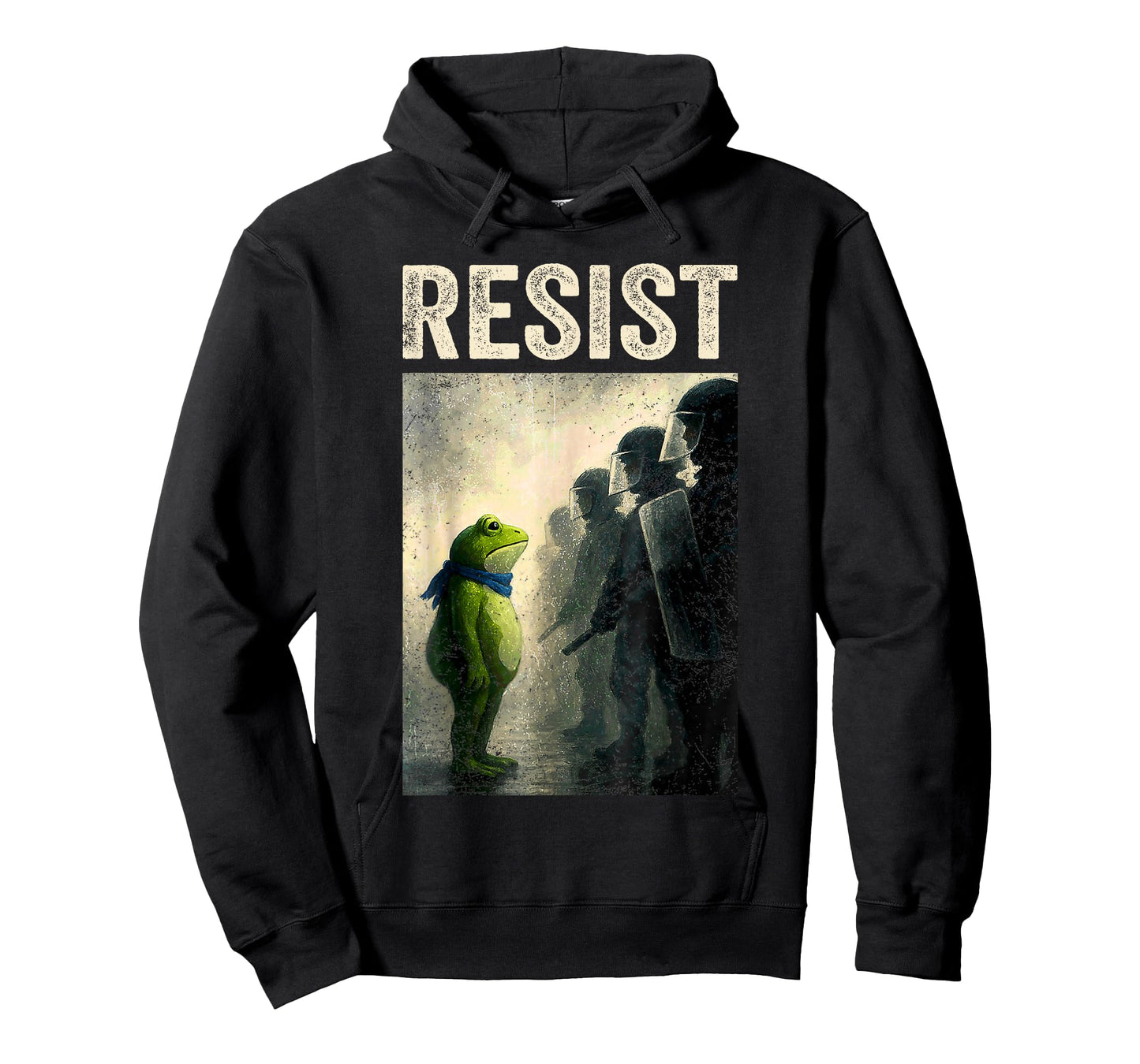 Resist Frog Portland Frog Protest T-Shirt