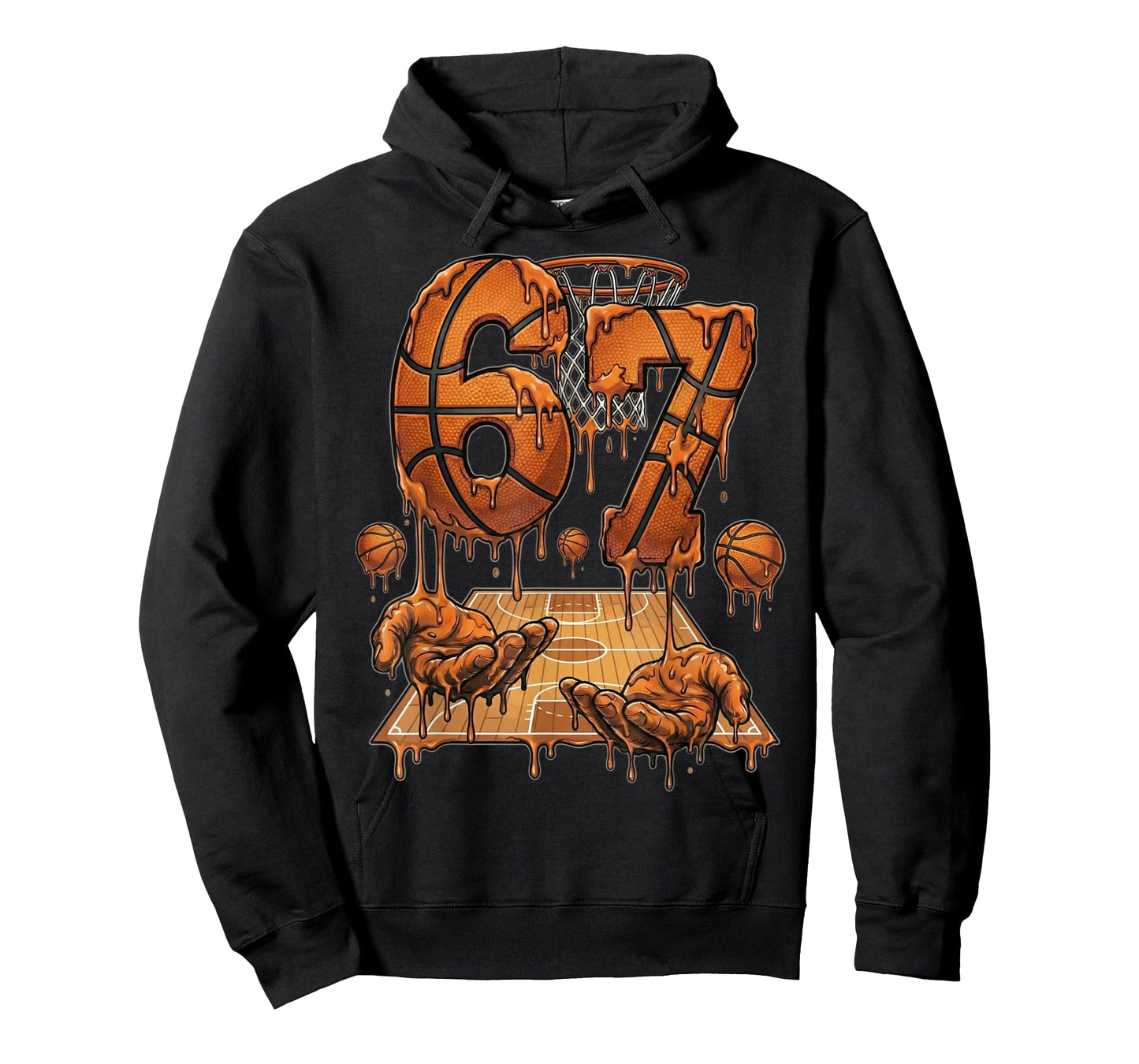 Funny 67 Basketball Six Seven Basketball 6 7 Kids Boys Girls T-Shirt