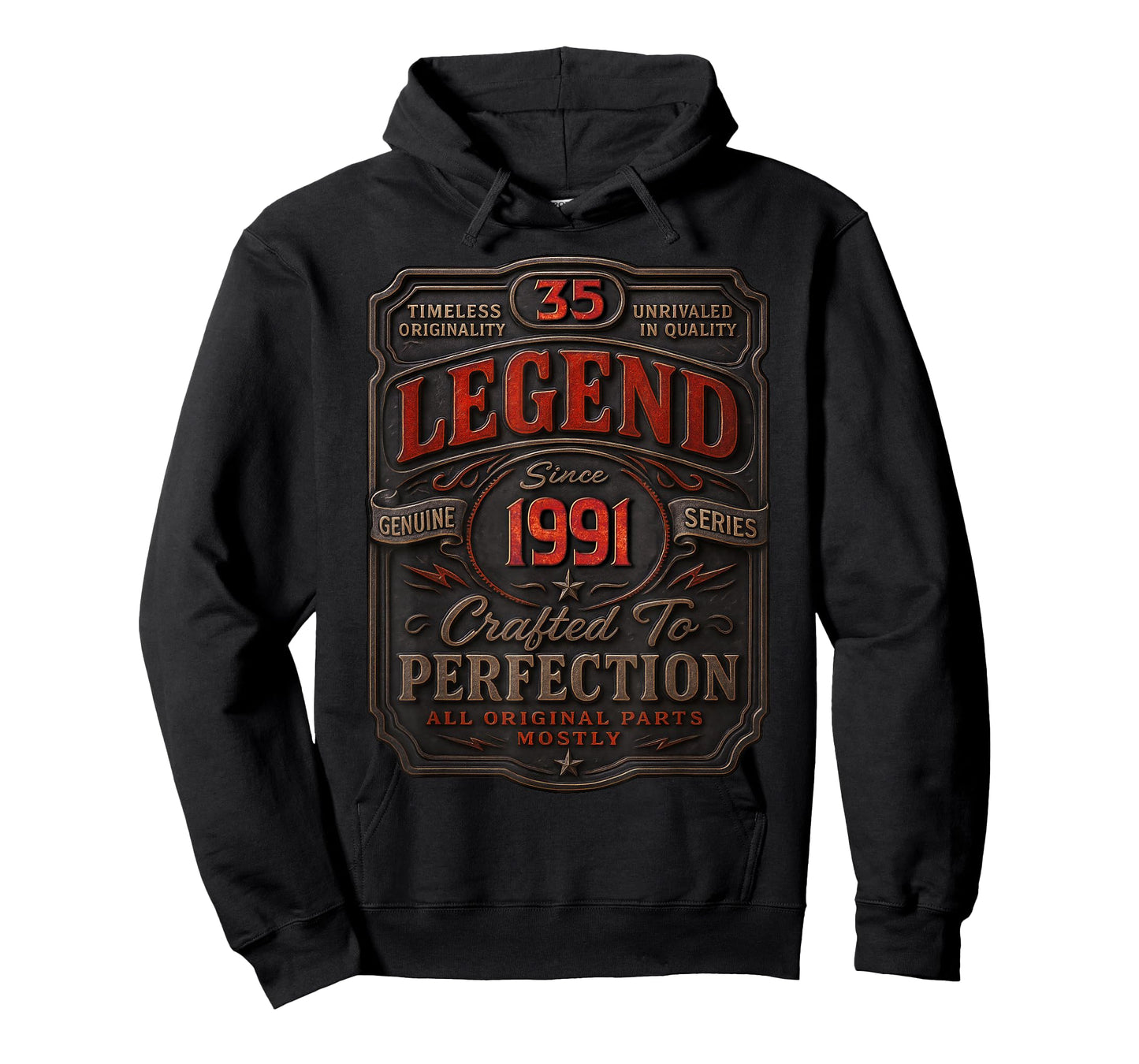 Vintage 1991 Limited Edition Shirt 35 Year Old 35th Birthday T-Shirt