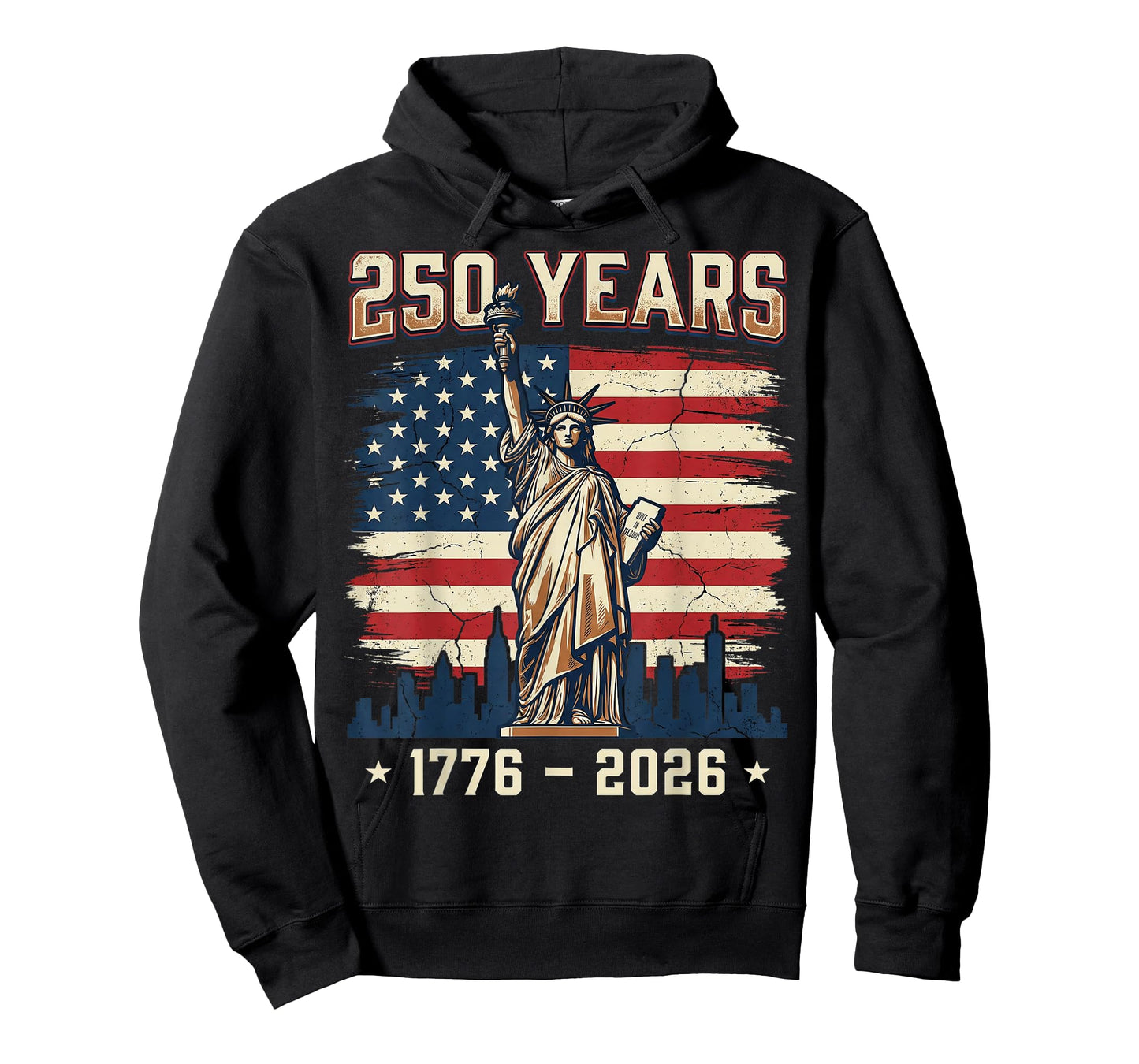250 Years America Anniversary 250th Independence Day Freedom T-Shirt