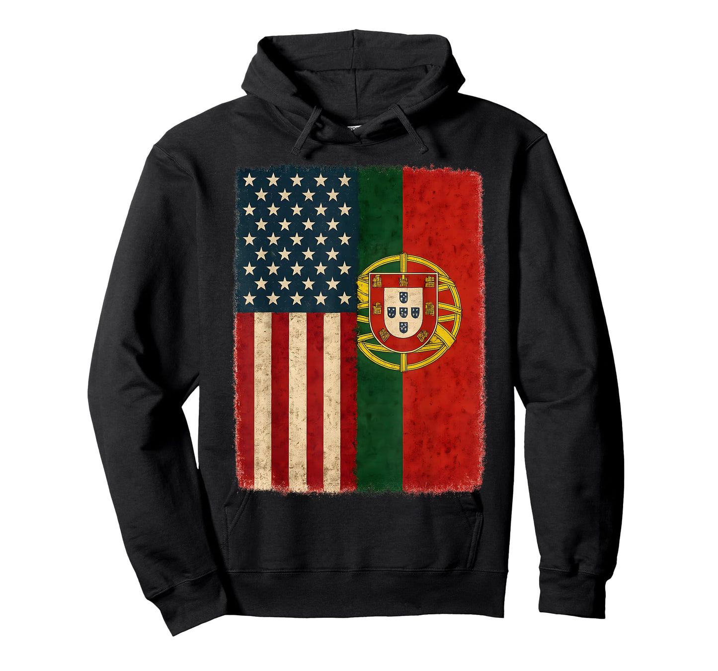 USA American Flag Portugal Portuguese America T-Shirt