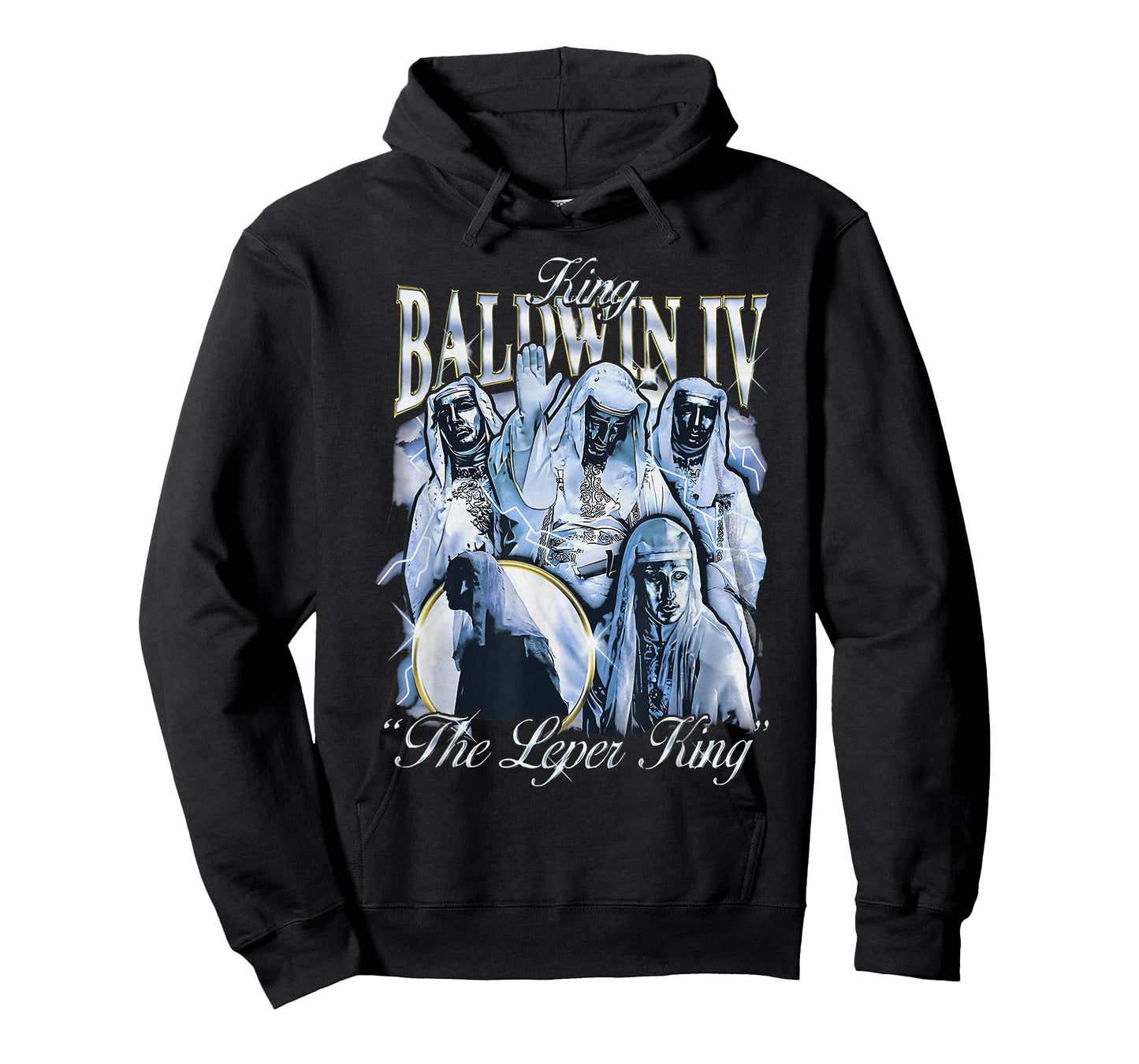 Sliver Mask King Baldwin IV Meme The Leper King Warrior T-Shirt