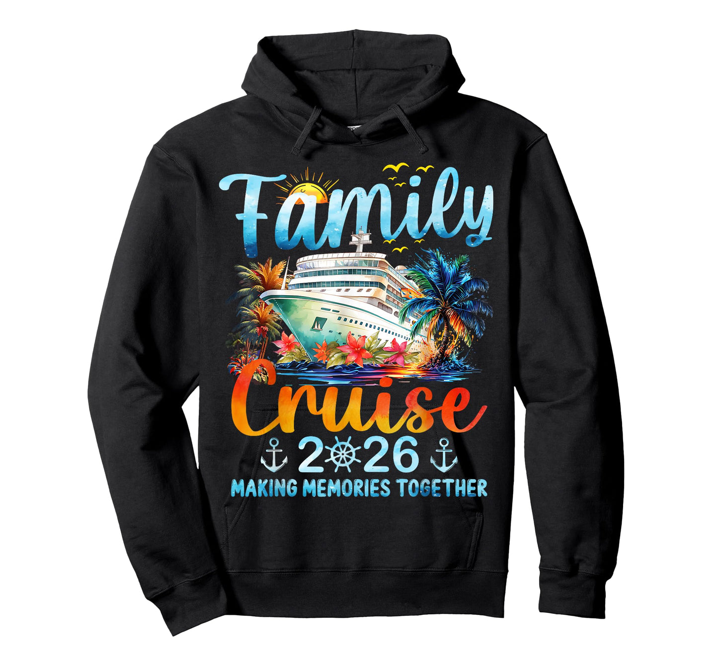 Family Cruise 2026 Making Memories Together Matching Family T-Shirt