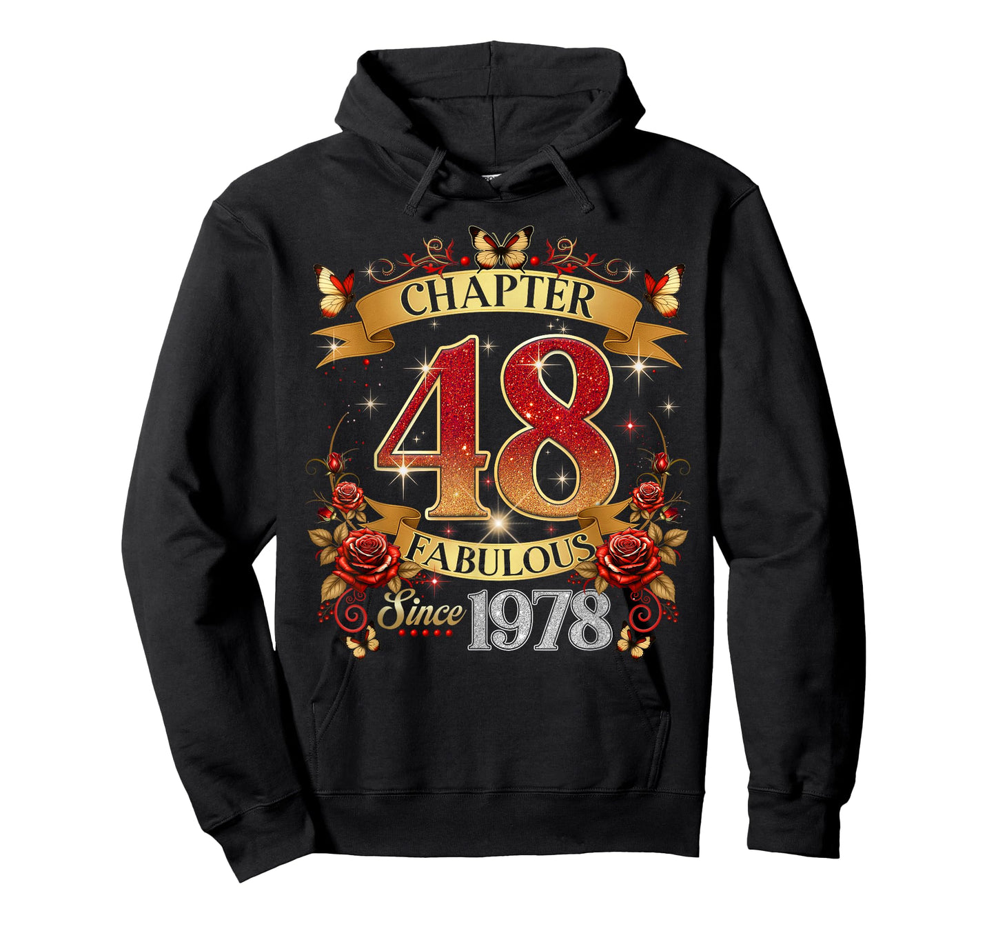 Chapter 48 Fabulous Since 1978 48th Birthday Women Girls T-Shirt