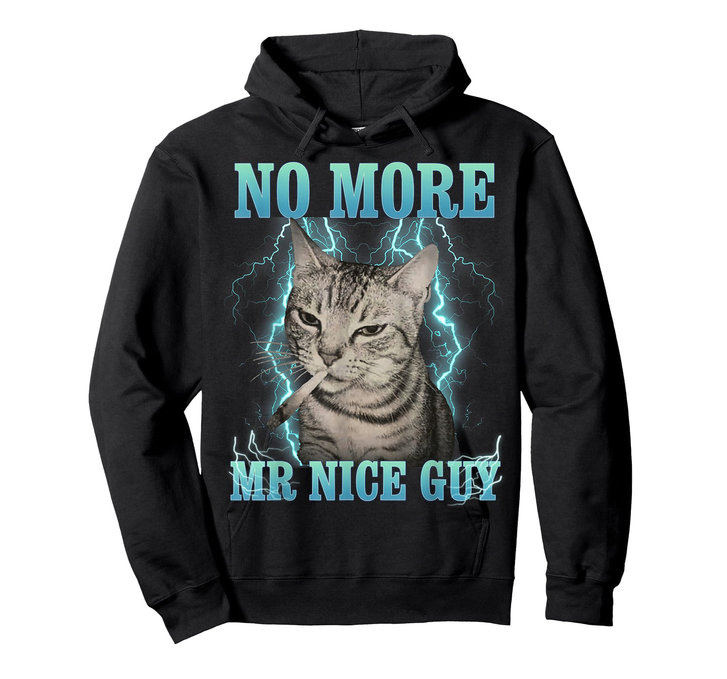 Funny Memes Humor Saying No More Mr Nice Guy Cat Meme T-Shirt