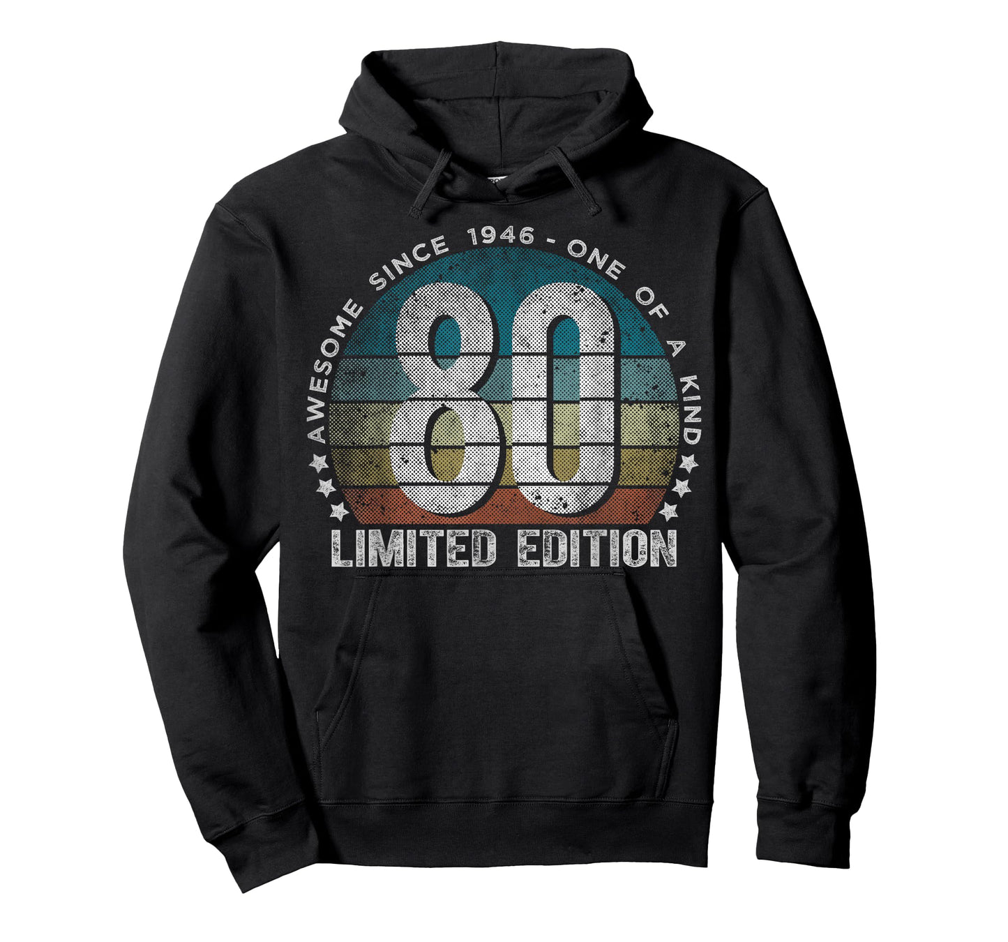 80 Year Old Gifts Vintage 1946 Limited Edition 80th Birthday T-Shirt