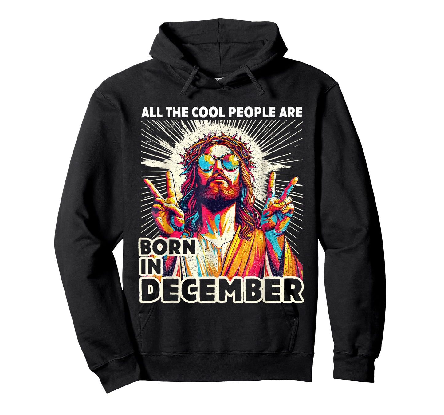 Cool People are Born in December Christian Christmas T-Shirt