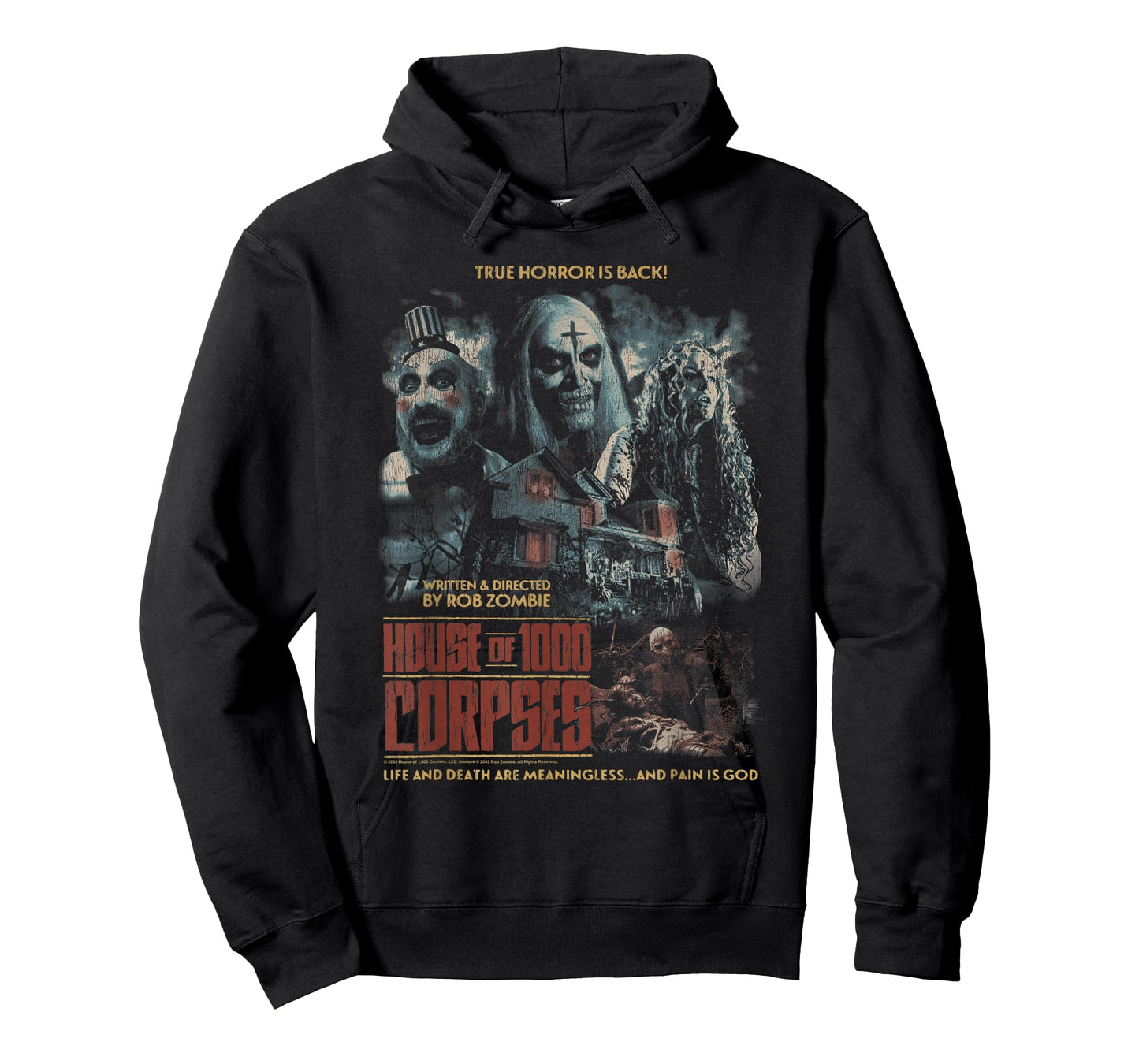 Rob Zombie Collage Poster Horror Movie T-Shirt
