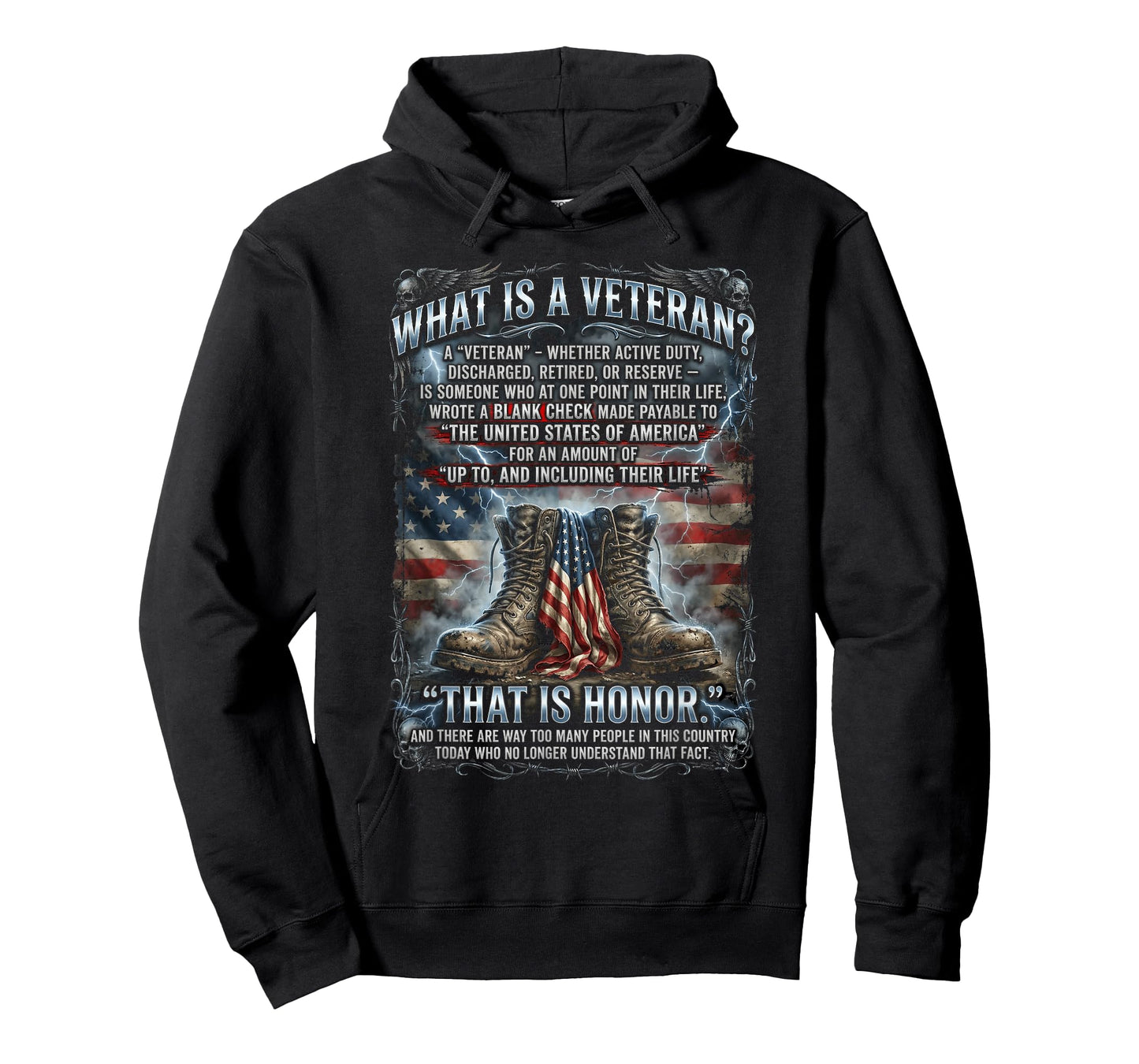 Blank Check Sacrifice Honor T-Shirt