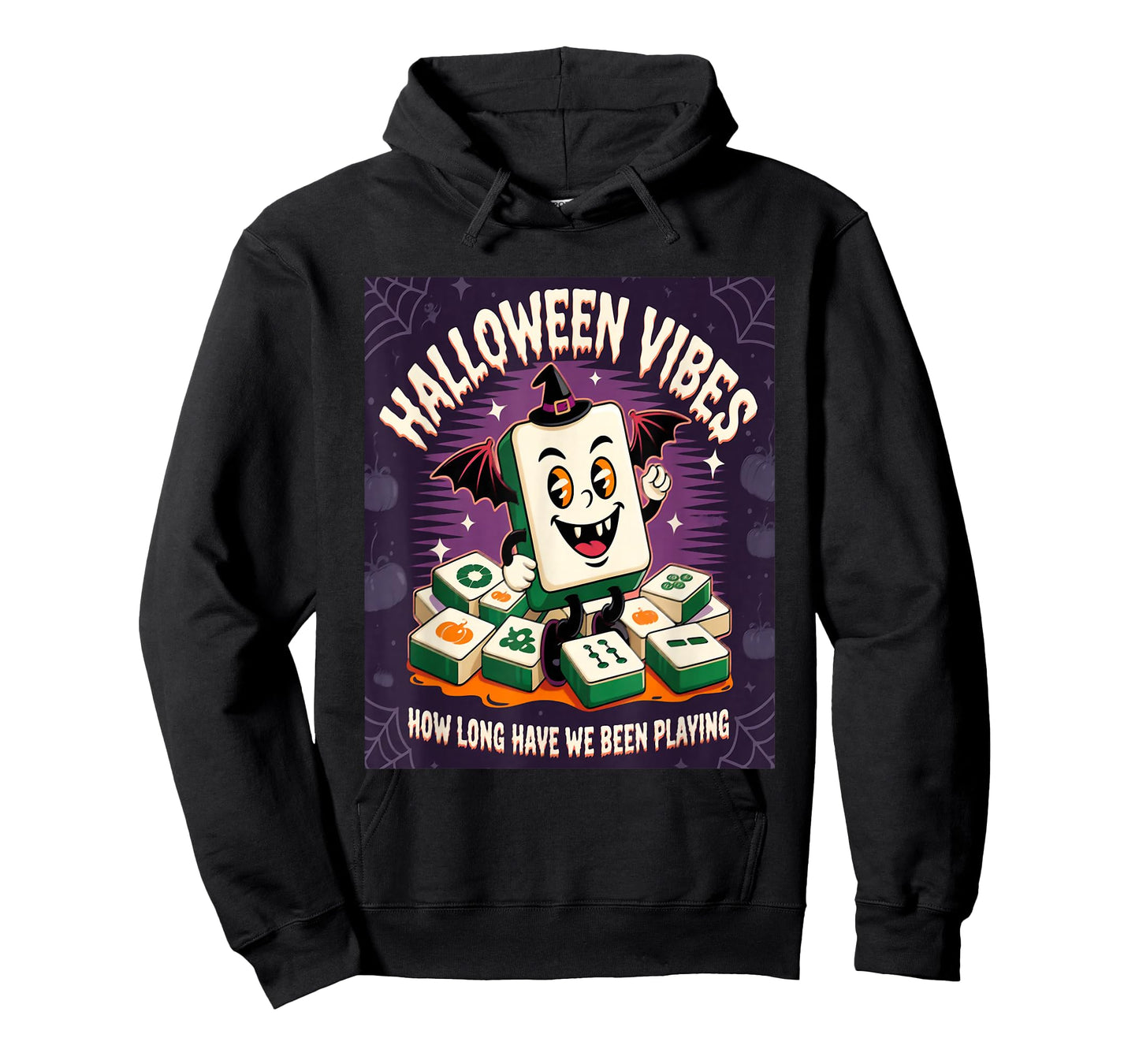 Halloween Vibes Mahjong Lover T-Shirt | Funny How Long Have T-Shirt