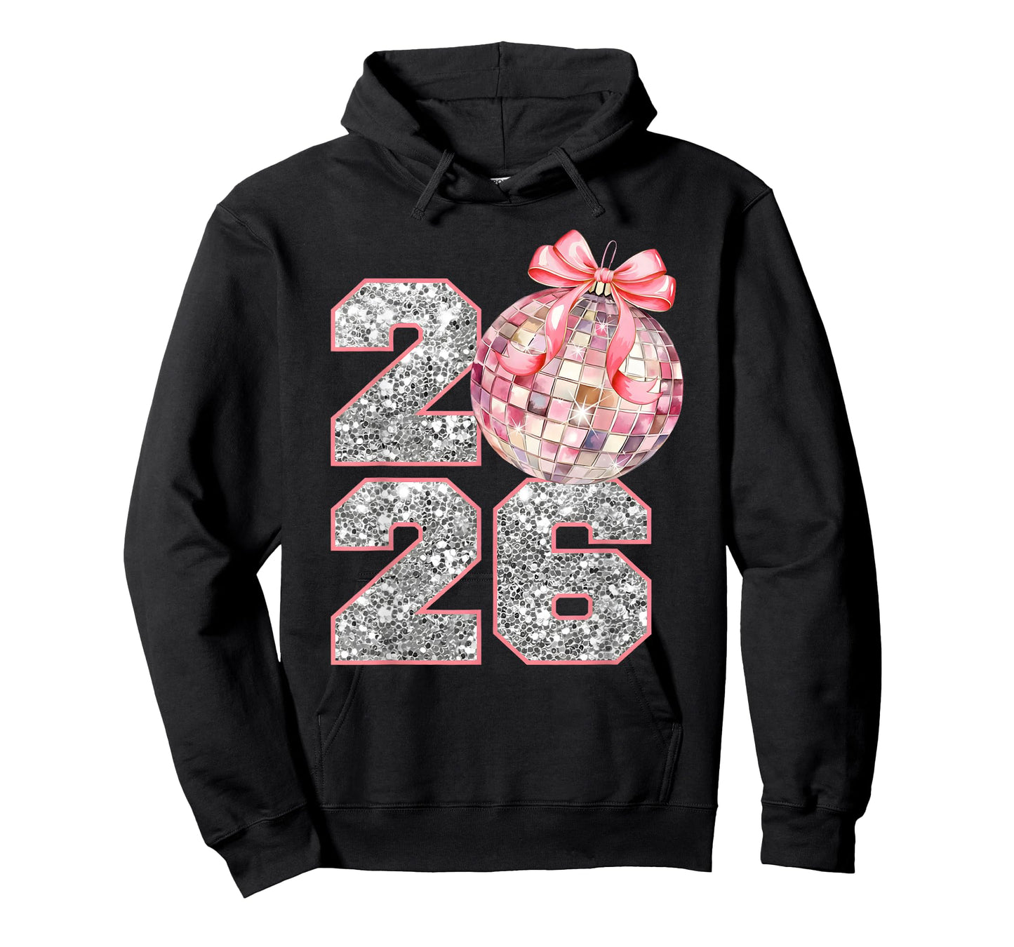 Coquette Happy New Year Party 2026 Family Women Girls Kids T-Shirt