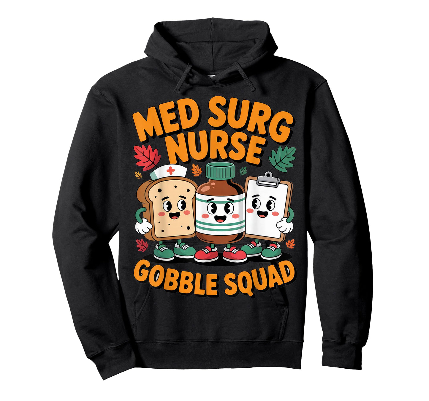 Med Surg Nurse Gobble Squad Fun Thanksgiving Nursing Crew T-Shirt