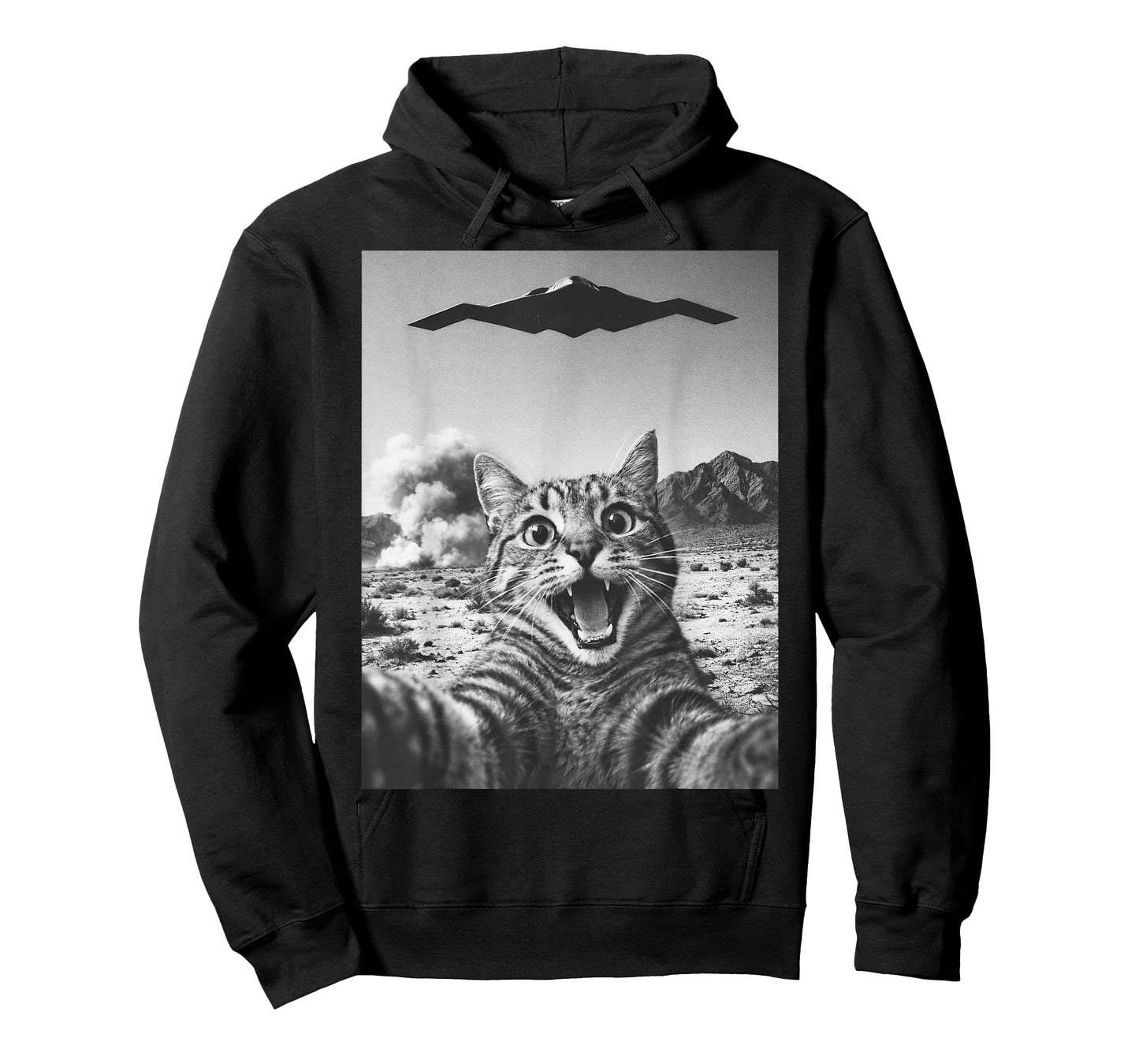 Cat Selfie Funny Operation Epic Fury Cat Meme T-Shirt
