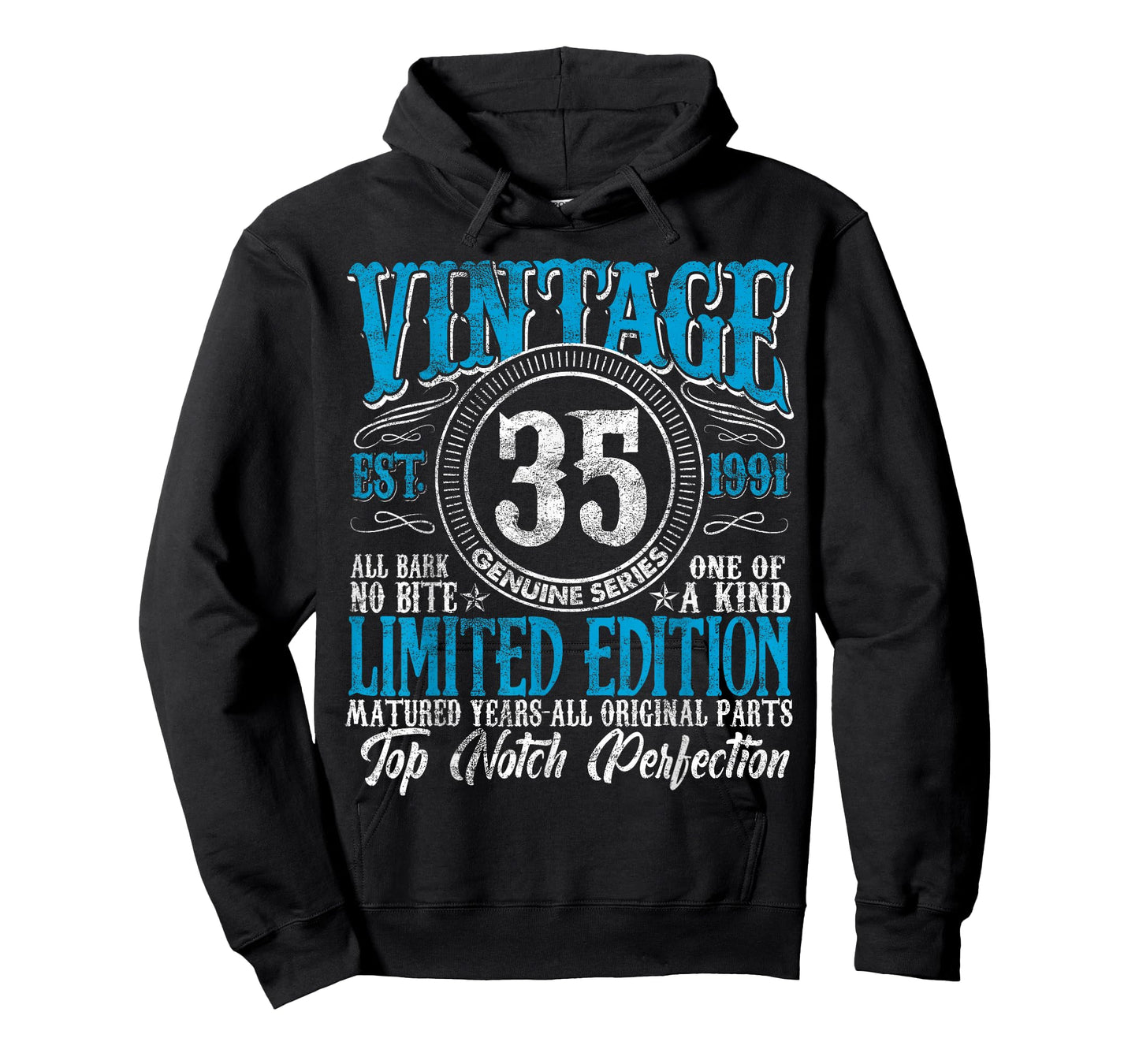 35 Year Old Gifts Vintage 1991 Limited Edition 35th Birthday T-Shirt