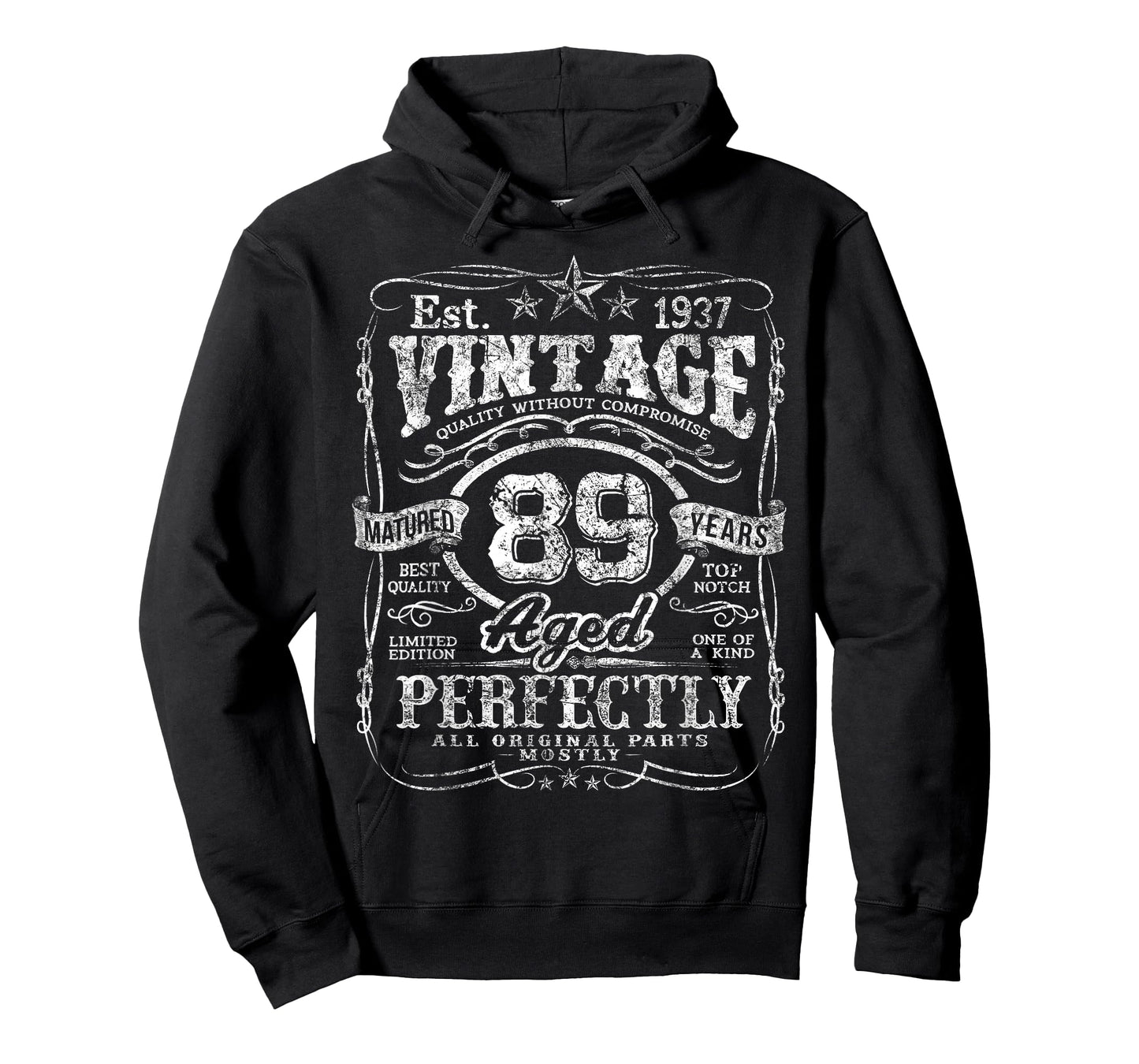 Vintage 1937 Limited Edition Shirt 89 Year Old 89th Birthday T-Shirt