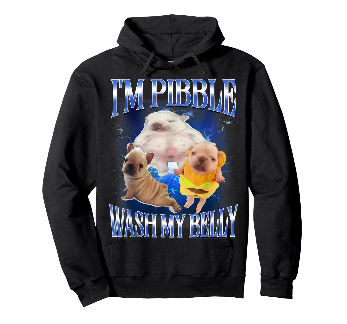 Silly Meme pibble Meme wash My Belly Clean My Belly Meme T-Shirt