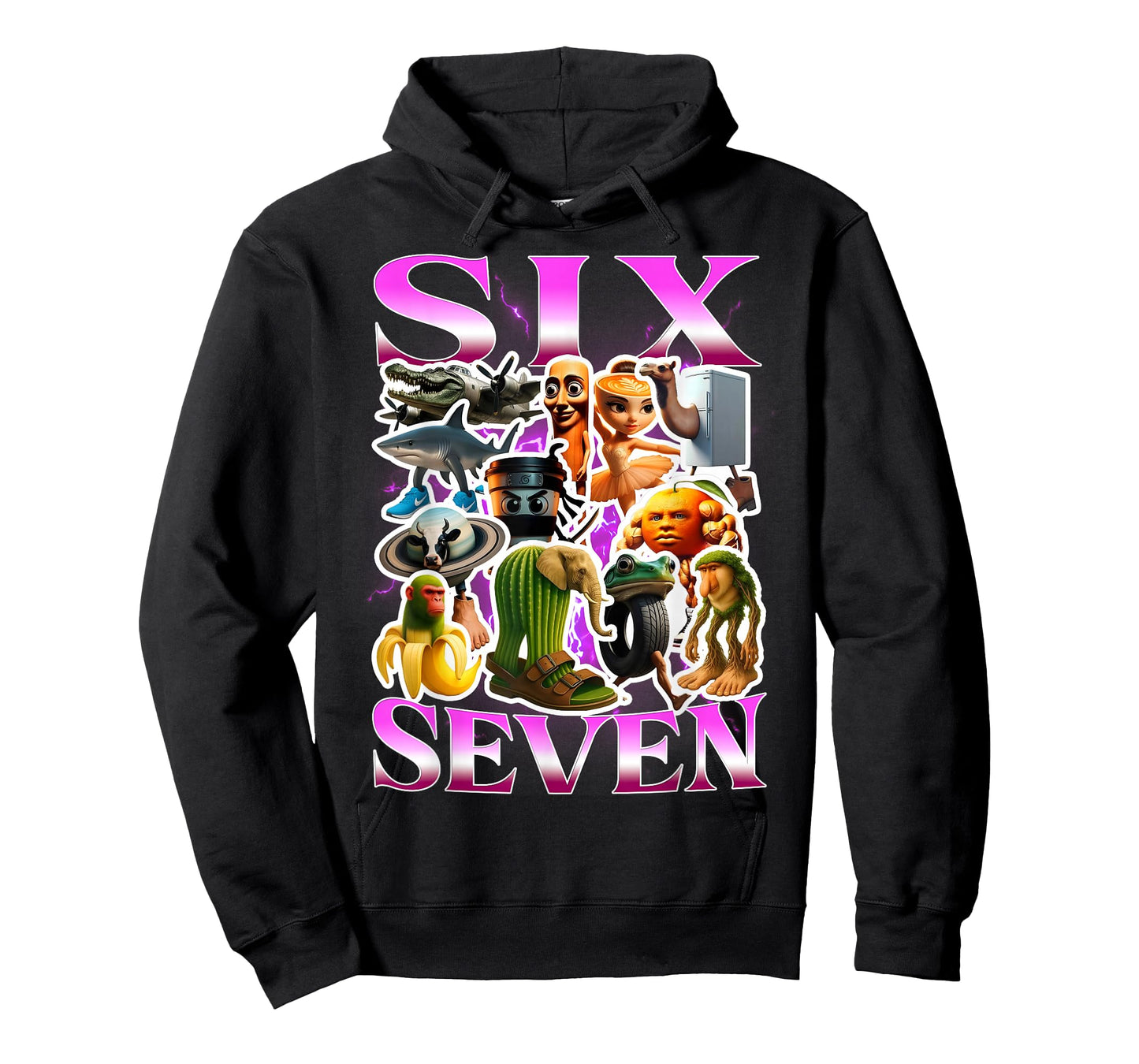 67 Six Seven Birthday Meme Viral Italian Brainrot Funny T-Shirt