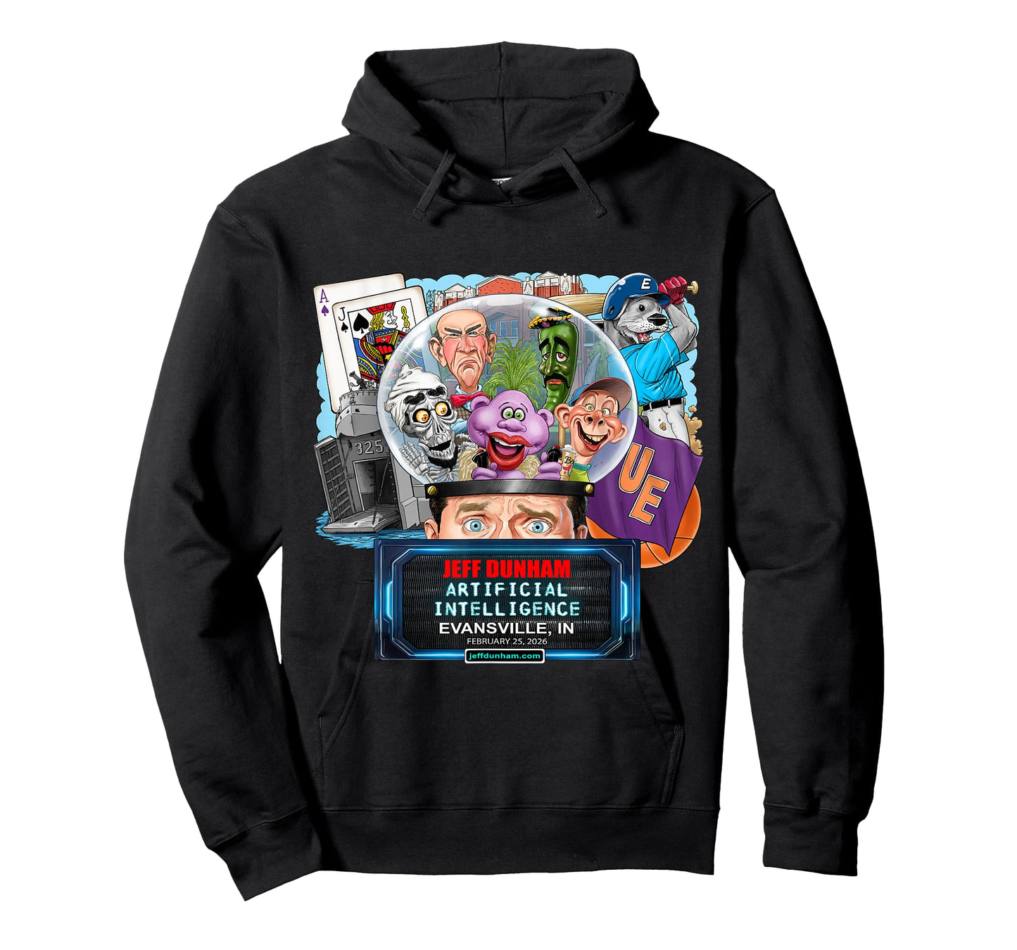 Jeff Dunham Evansville, in (2026) T-Shirt