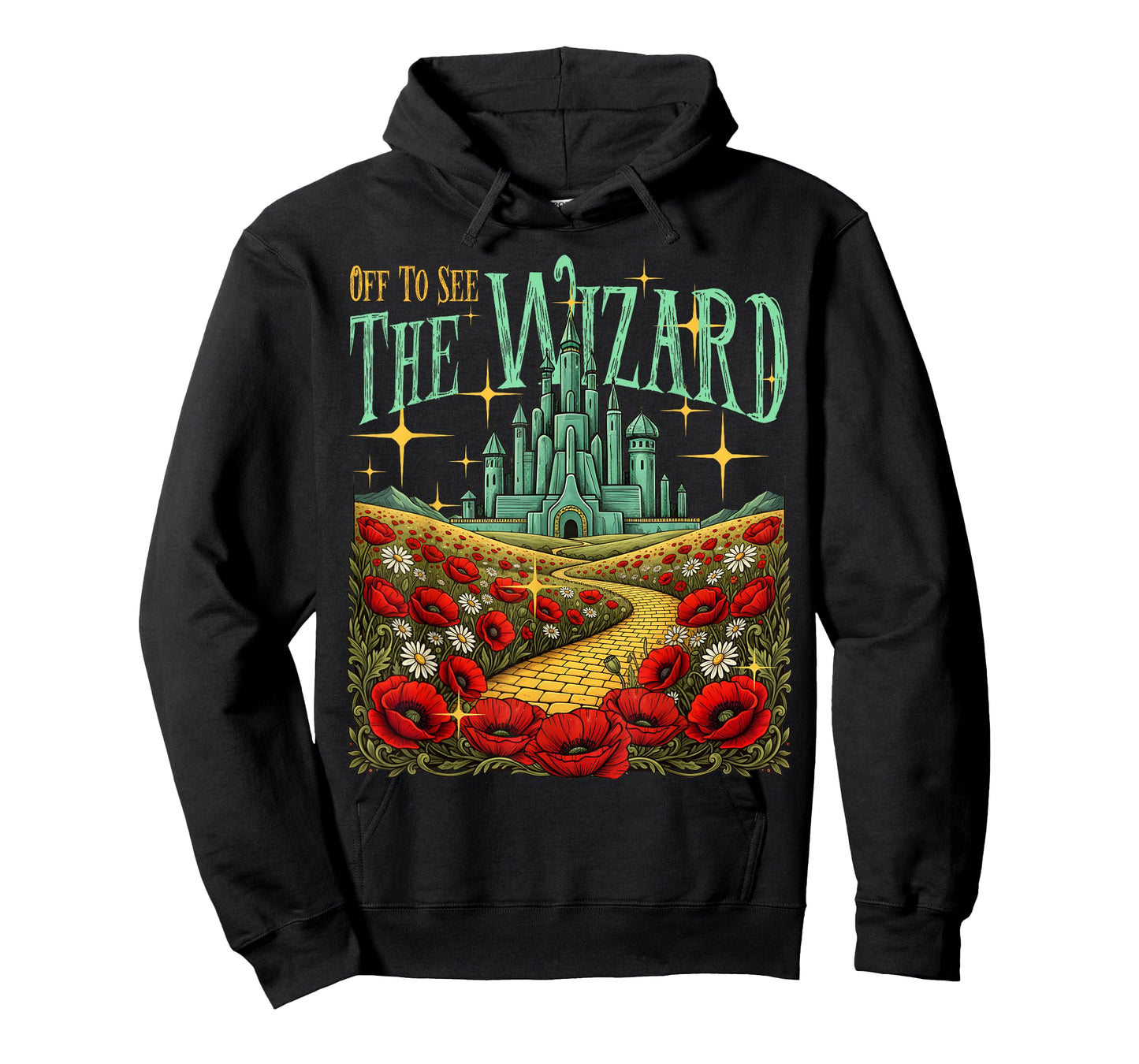 Yellow Brick Road We’re Off Wizard T-Shirt