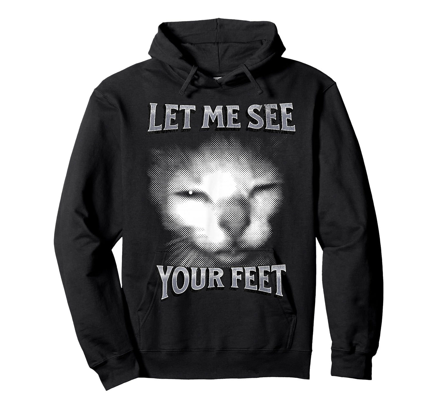 Funny Let Me See Your Feet, Cat Meme T-Shirt