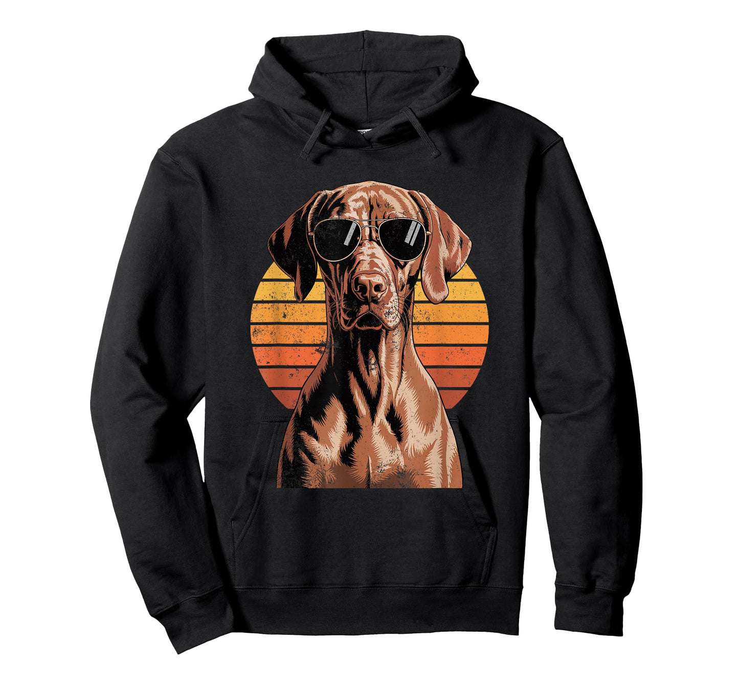 Cool Retro Vizsla Dog Mom Dad Vintage Pet Lovers T-Shirt