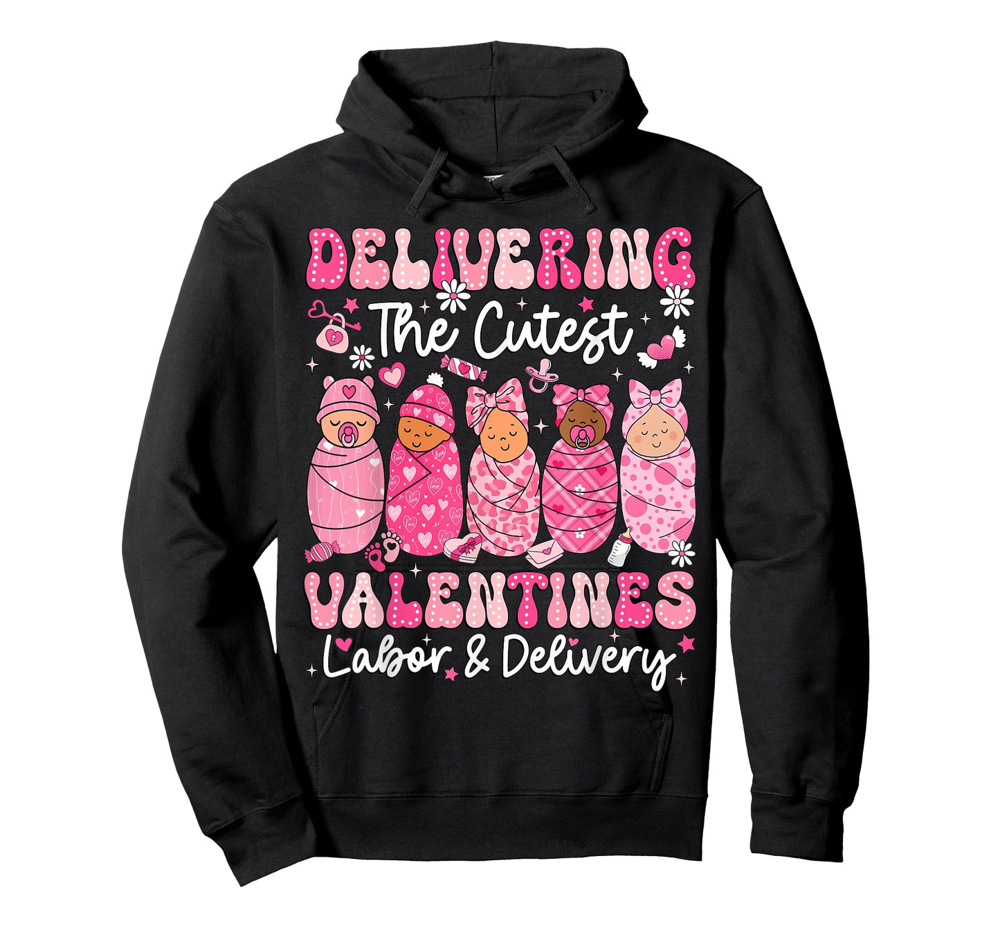 Delivering The Cutest Little Valentines Labor Delivery Nurse T-Shirt