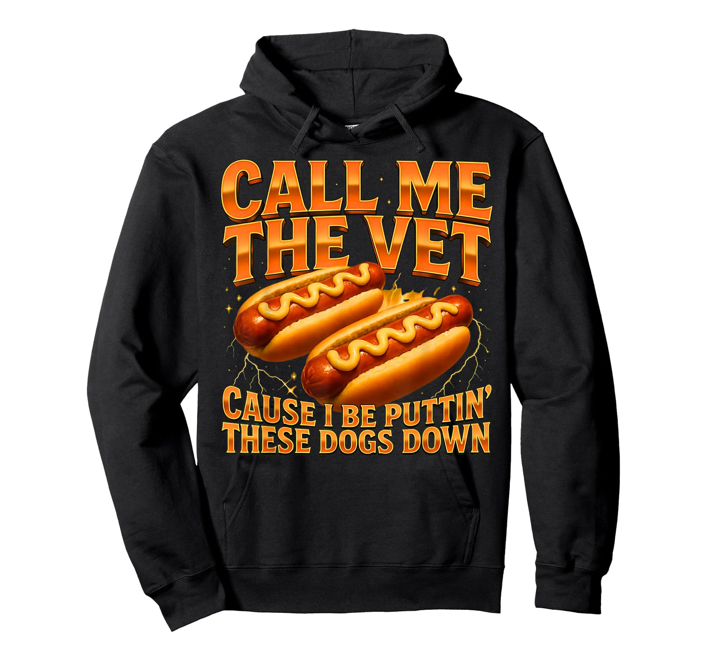 Call Me The Vet Cause I Be Puttin' These Dogs Down Funny T-Shirt