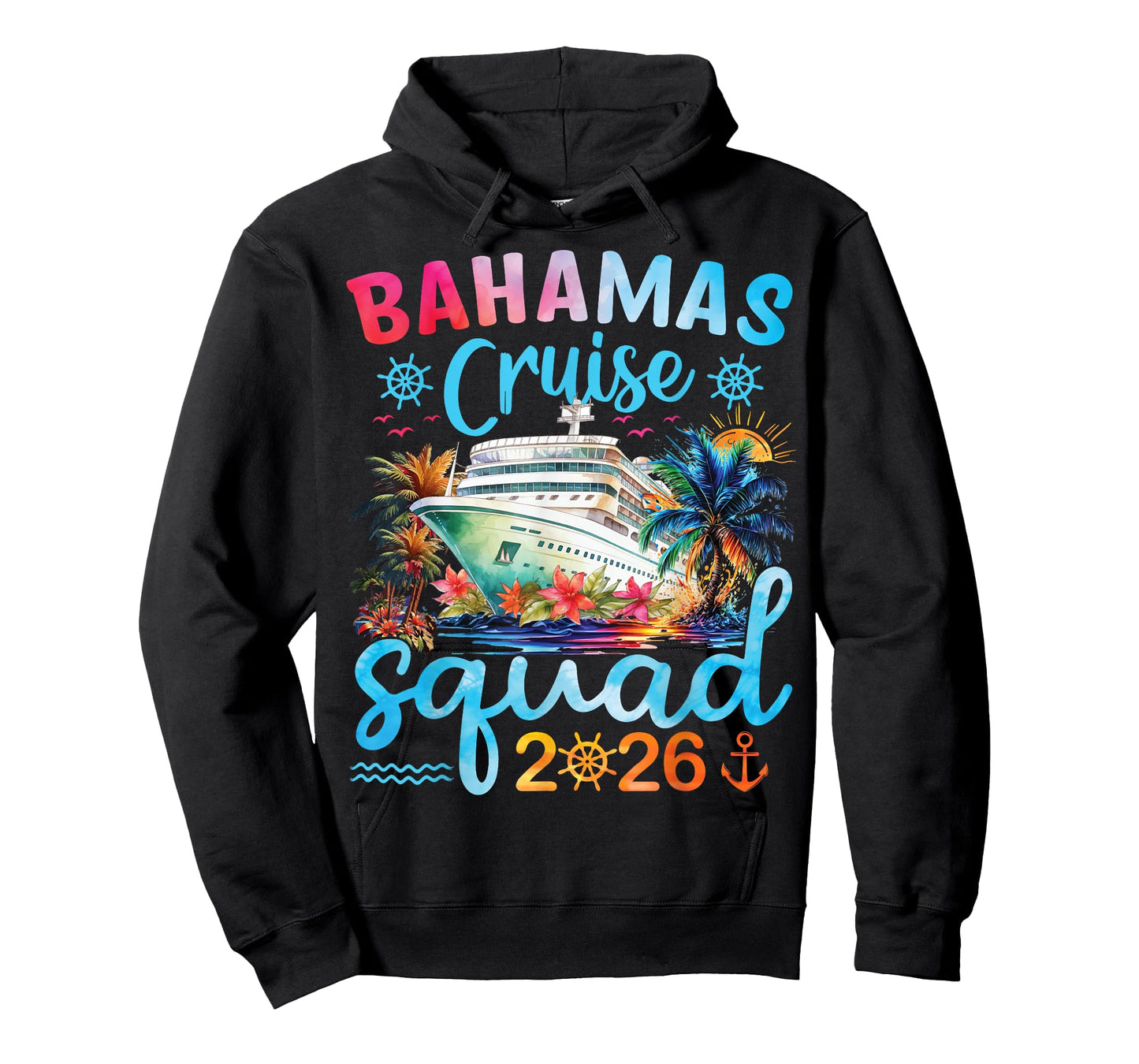 Bahamas Cruise Squad 2026 Cruising Together Family Matching T-Shirt