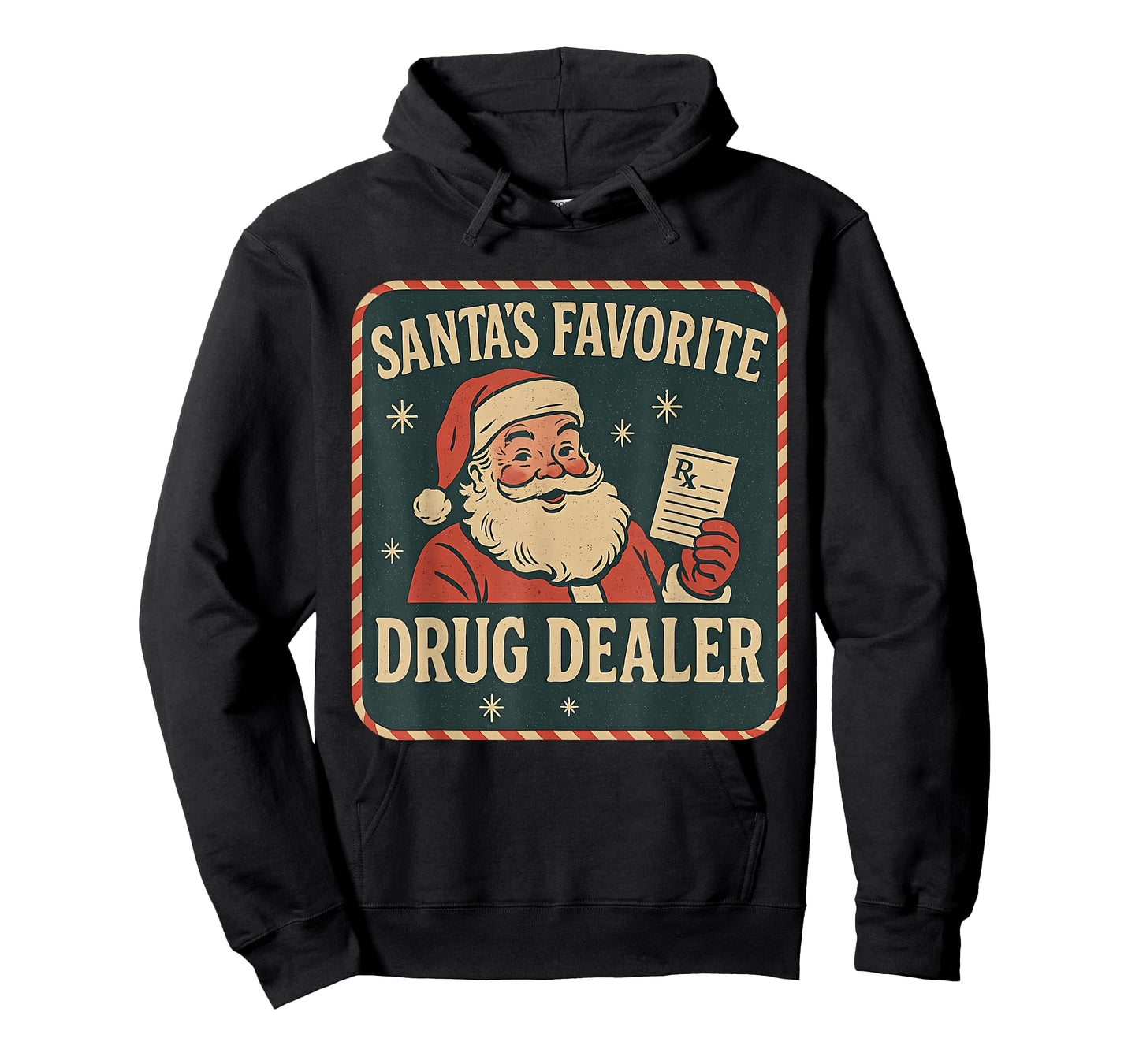 Santa Favorite Drug Dealer Christmas Pharmacist Healthcare T-Shirt