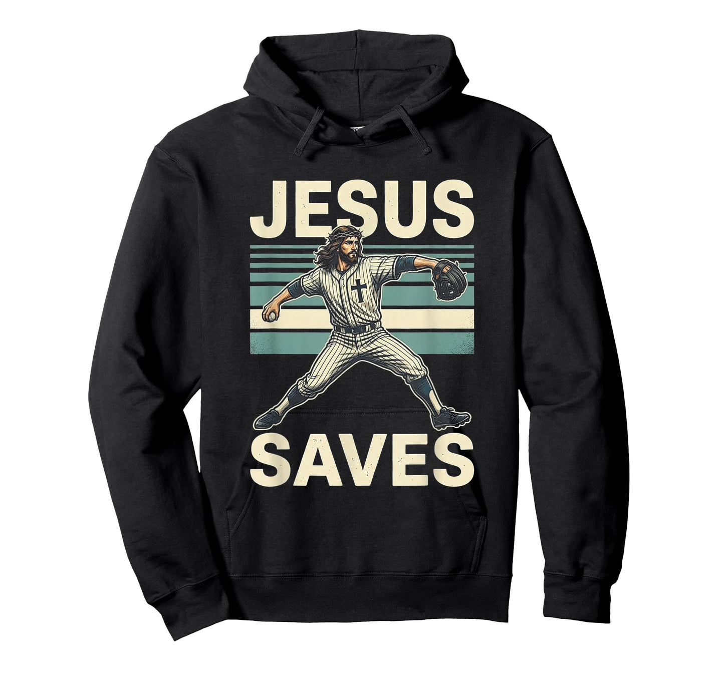 Jesus Saves Religious Christian Faith Baseball T-Shirt
