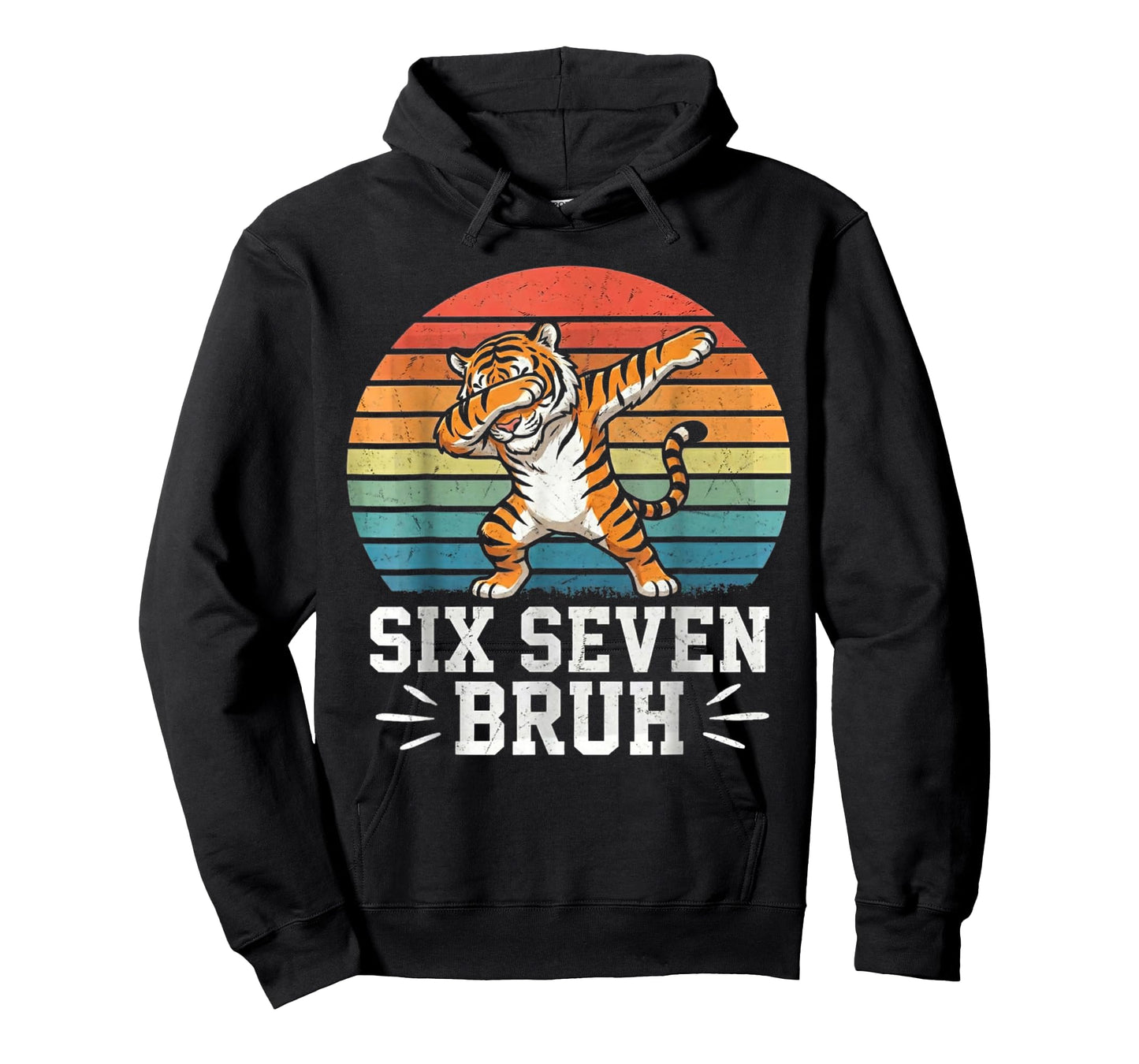 67 Meme Dabbing 67 Tiger 67 Gen Alpha Funny six Seven Bruh T-Shirt