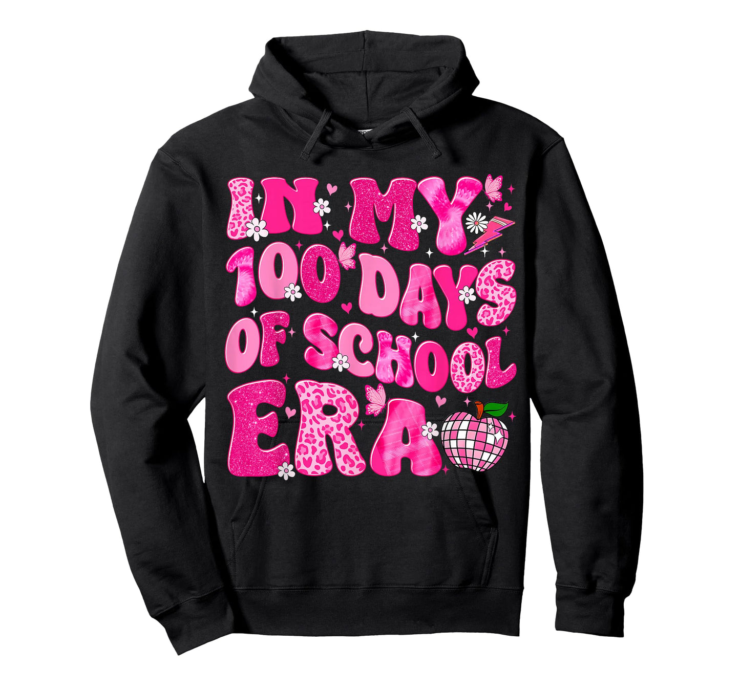 in My 100 Days of School Era 100th Day Teacher Girl T-Shirt