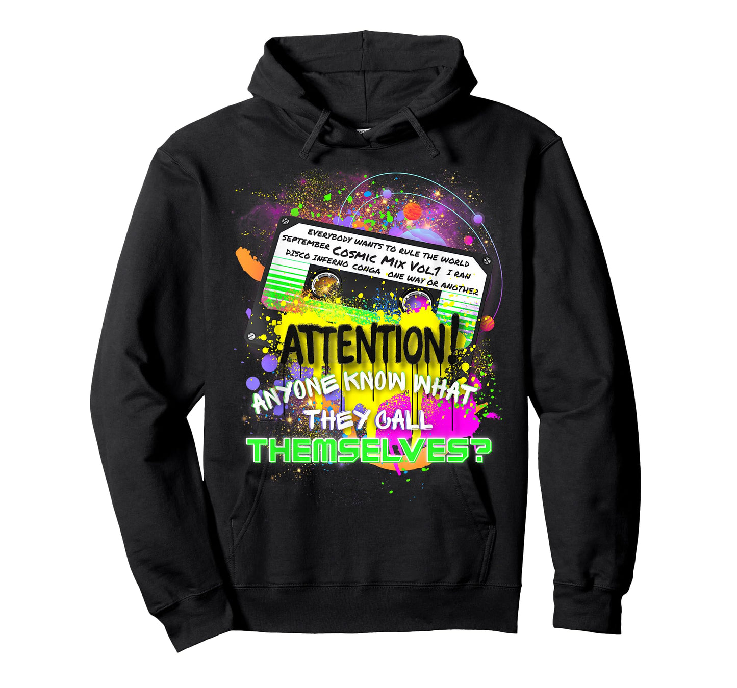 Cosmic Cassette Be Kind Rewind 80s - Remix T-Shirt