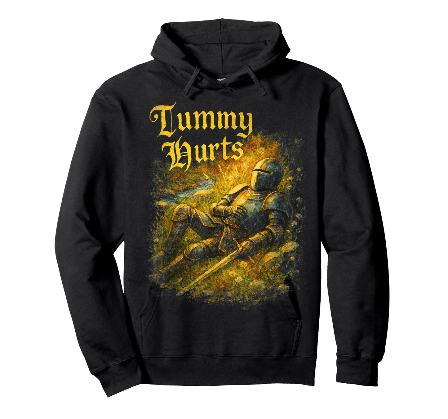 My Tummy Hurts Medieval Knight IBS Stomach Ache Gastro T-Shirt