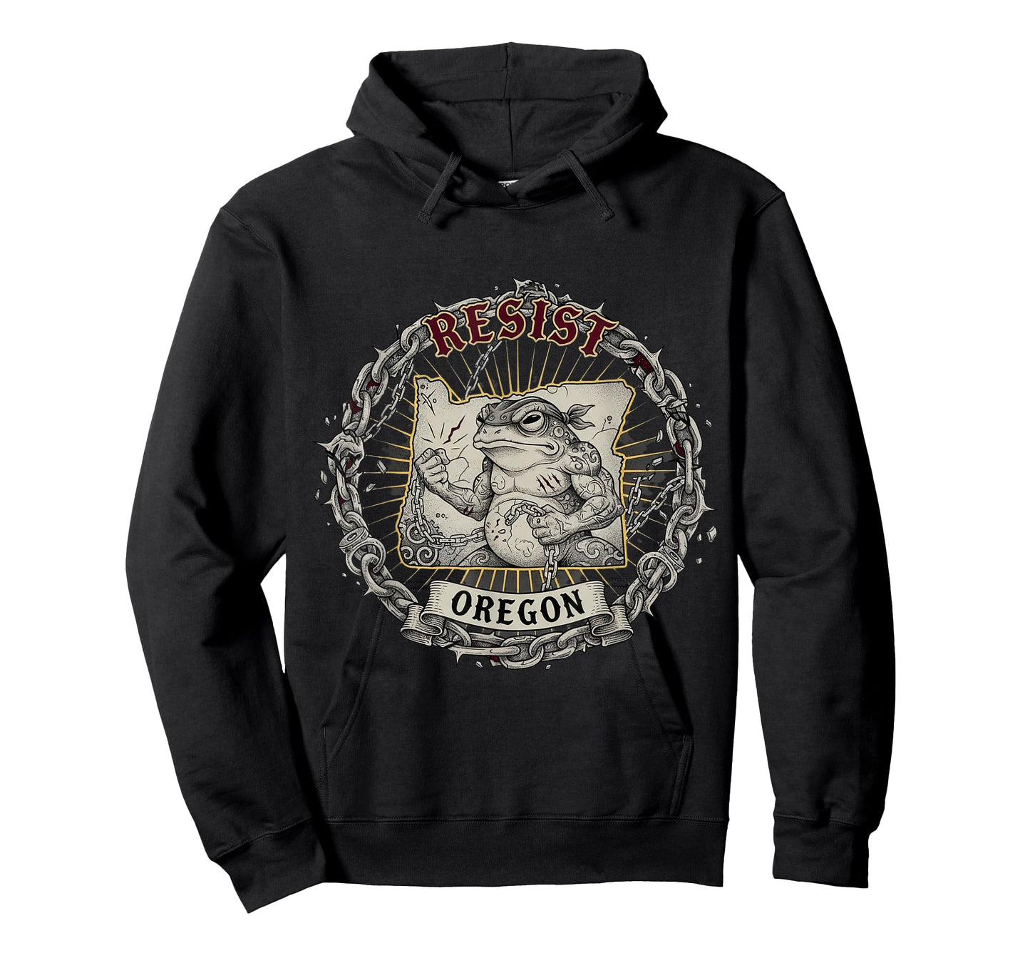 Resist Oregon Portland Frog Protest Shirt Portland Protest T-Shirt
