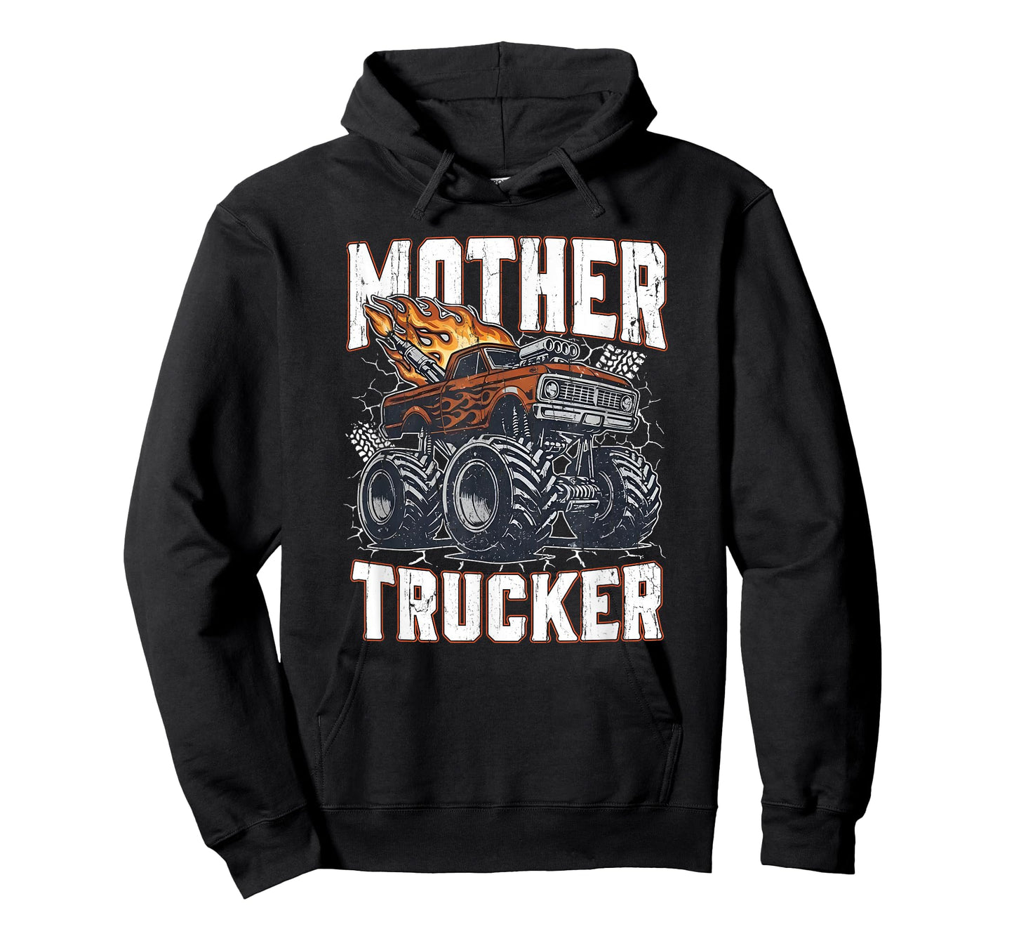 Mother Trucker, Funny Monster Truck, Trucker and Mom T-Shirt
