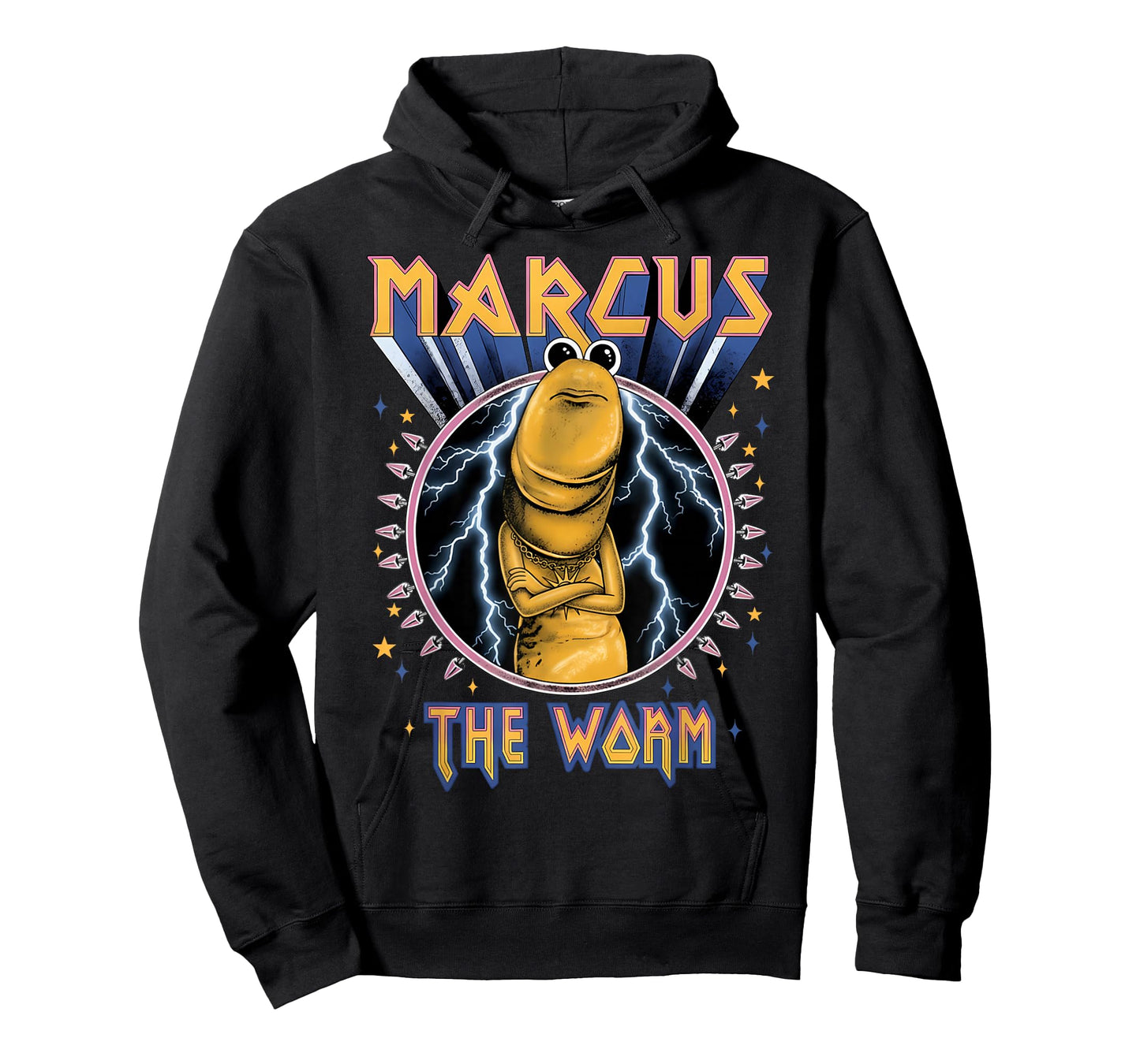 Funny Marcus The Worm Heavy Rock RockWorm Humor Meme T-Shirt