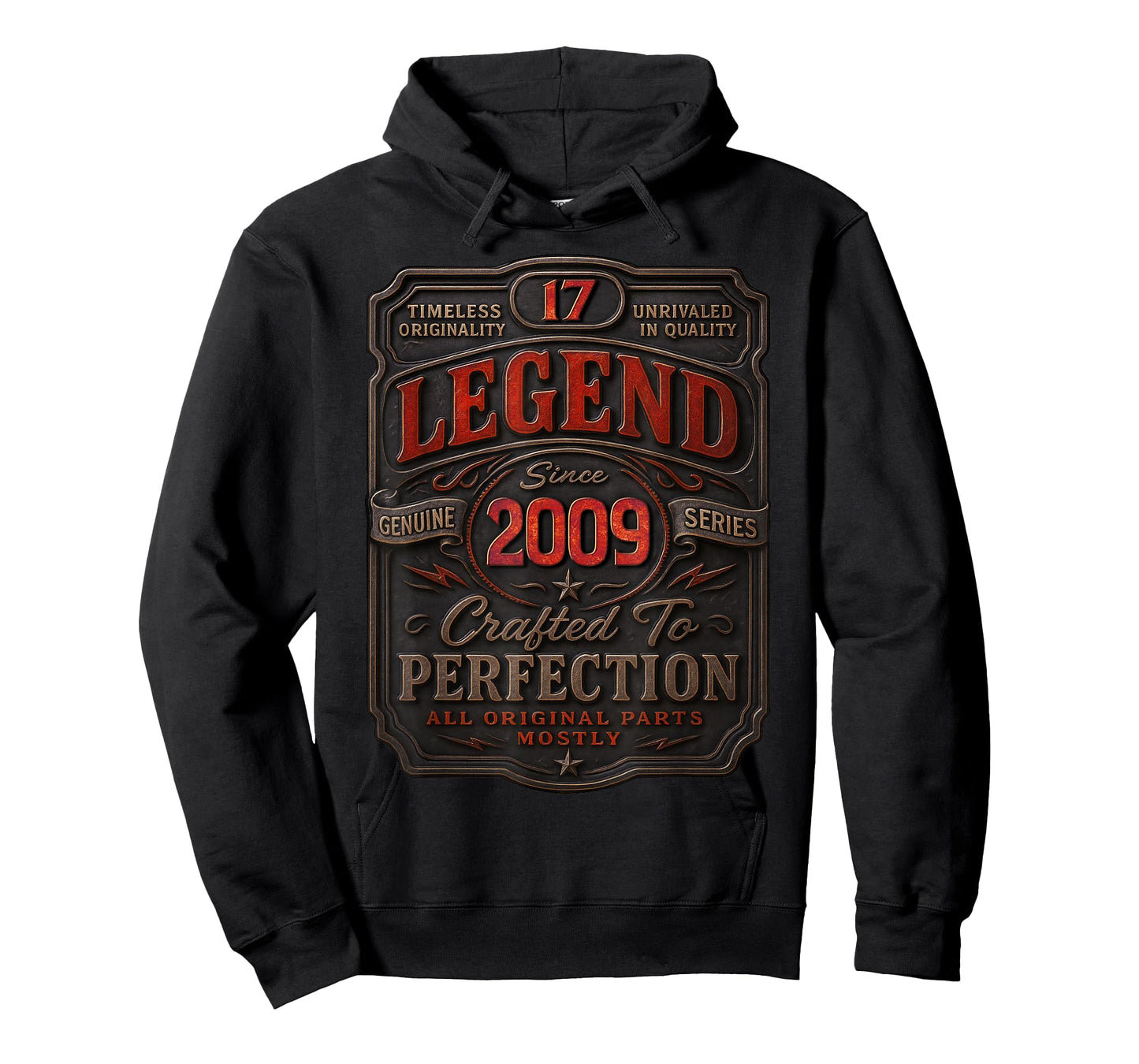 Vintage 2009 Limited Edition Shirt 17 Year Old 17th Birthday T-Shirt