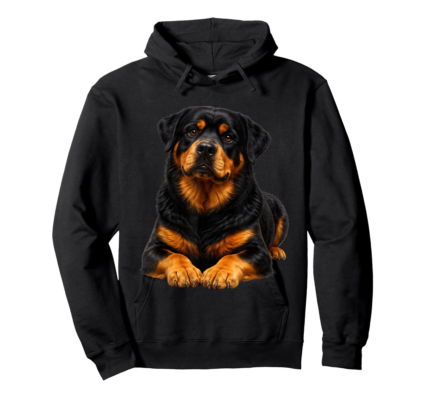 Rottweiler Portrait Dog Artwork T-Shirt
