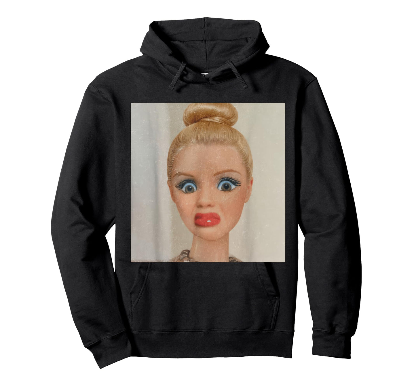 Funny Disgusted Doll face Meme Disgusting Reaction Sarcastic T-Shirt
