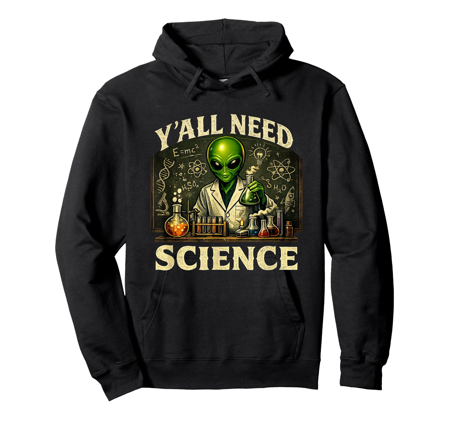 Scientist Y'all Need Science Biology Chemistry Physics T-Shirt