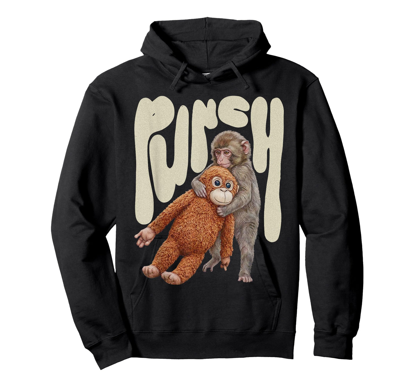 Punch Baby Monkey Team Punch Vintage The Monkey Cute T-Shirt